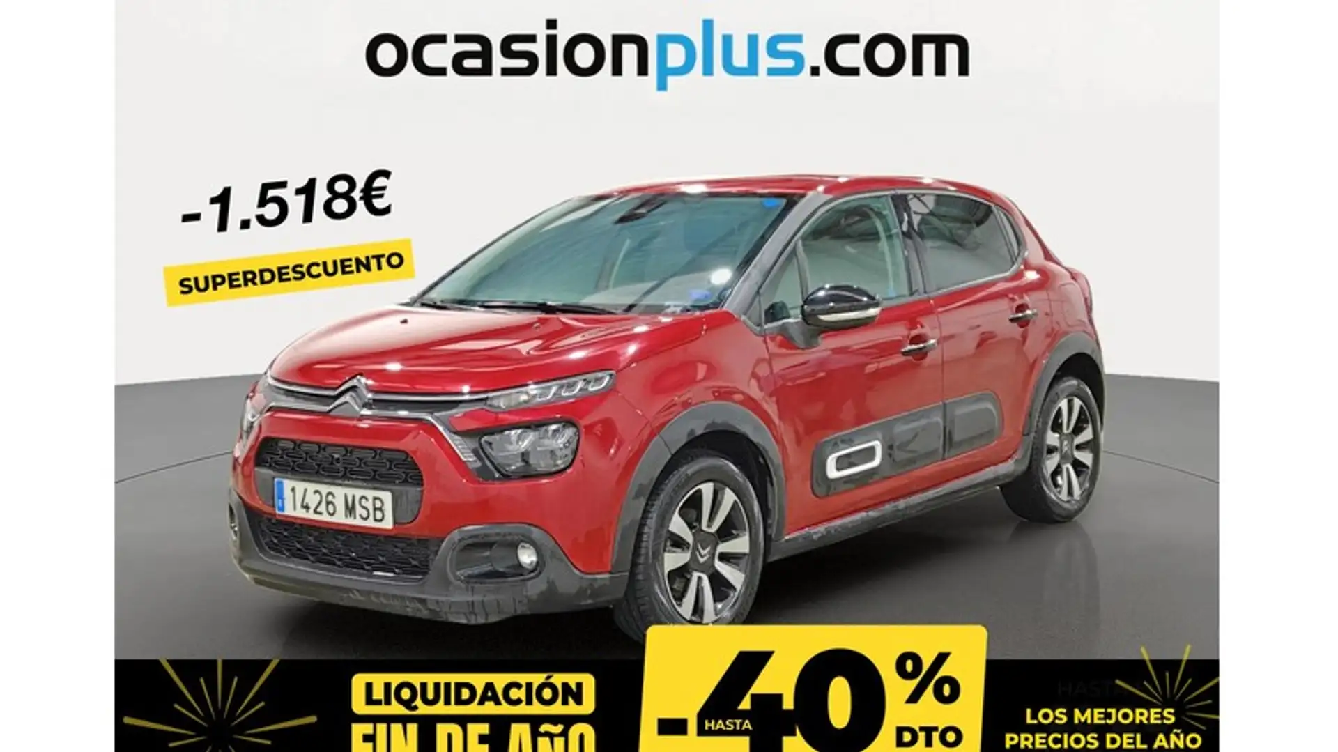 Citroen C3 Origin 1.2 PureTech S&S Max 110 Rouge - 1