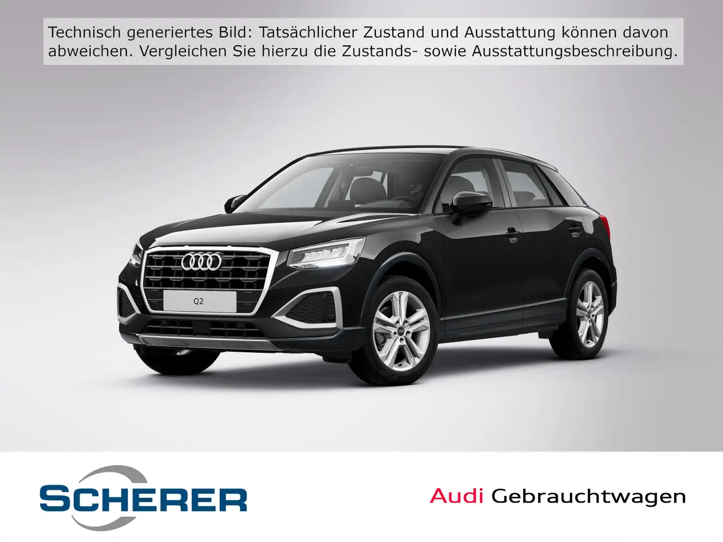 Audi Q2 advanced 30 TFSI 81(110) kW(PS) Schaltgetrieb Schwarz - 1