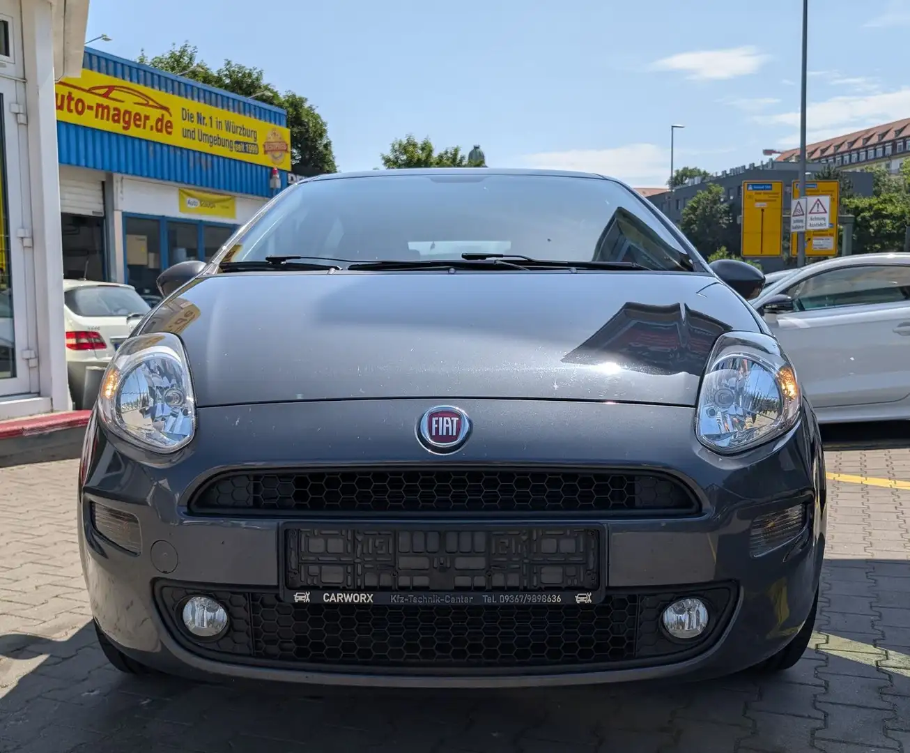 Fiat Punto *1Hand*5Trg*Klima*Tüv&Insp.Neu*Garantie*TOP Grau - 2