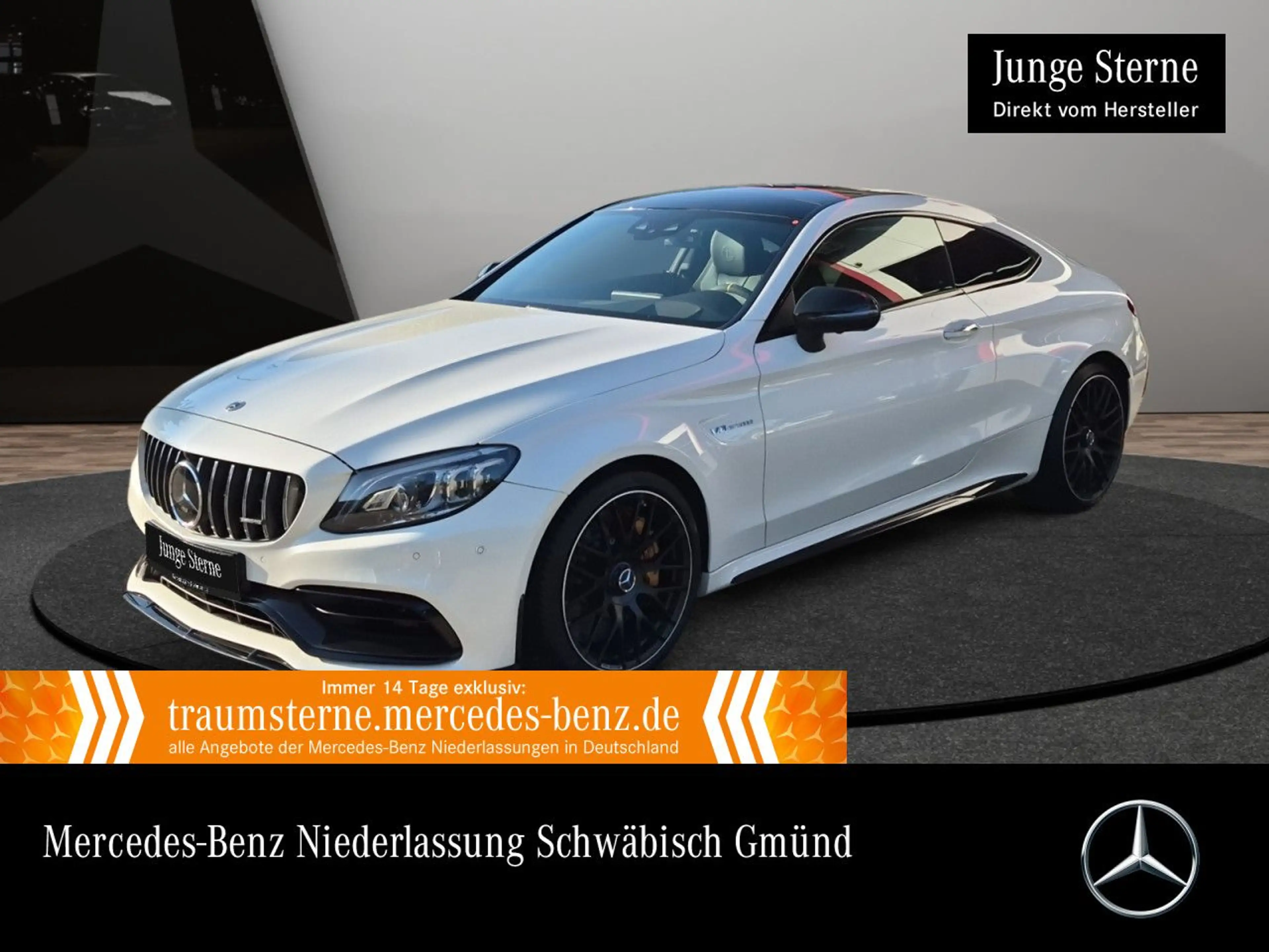 Mercedes-Benz C 63 AMG C 63 S Coupé NIGHT+DRIVERS+PANO+360+MULTIBEAM+HUD