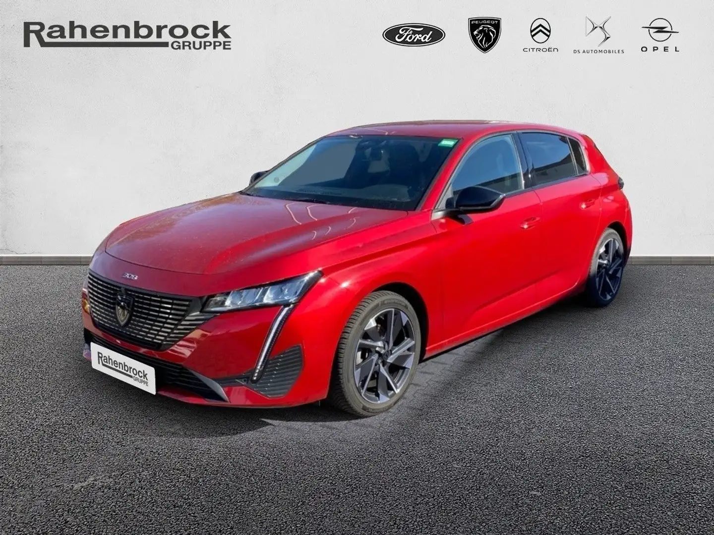 Peugeot 308 Allure Pack PureTech 130 EAT8 Rot - 1