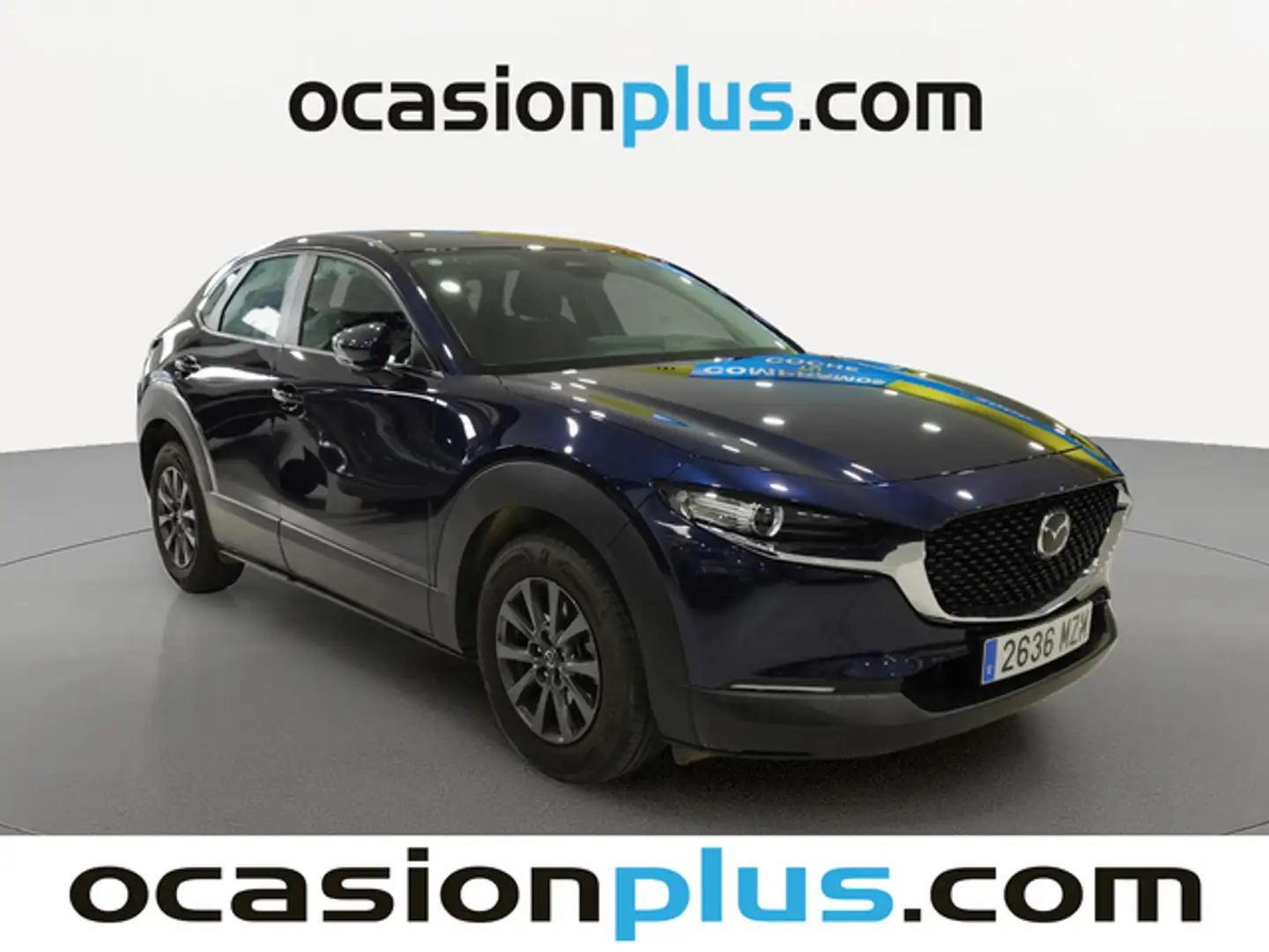 Mazda CX-30 2.5 e-Skyactiv-G Prime Line FWD Aut. 103kW Blauw - 2