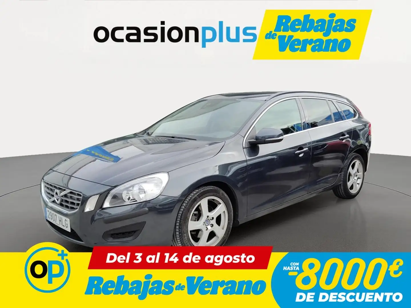 Volvo V60 1.6 DRIVe Momentum Gris - 1