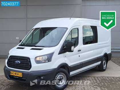 Ford Transit 130pk L3H2 Dubbel Cabine 7pers. Airco Trekhaak Cam