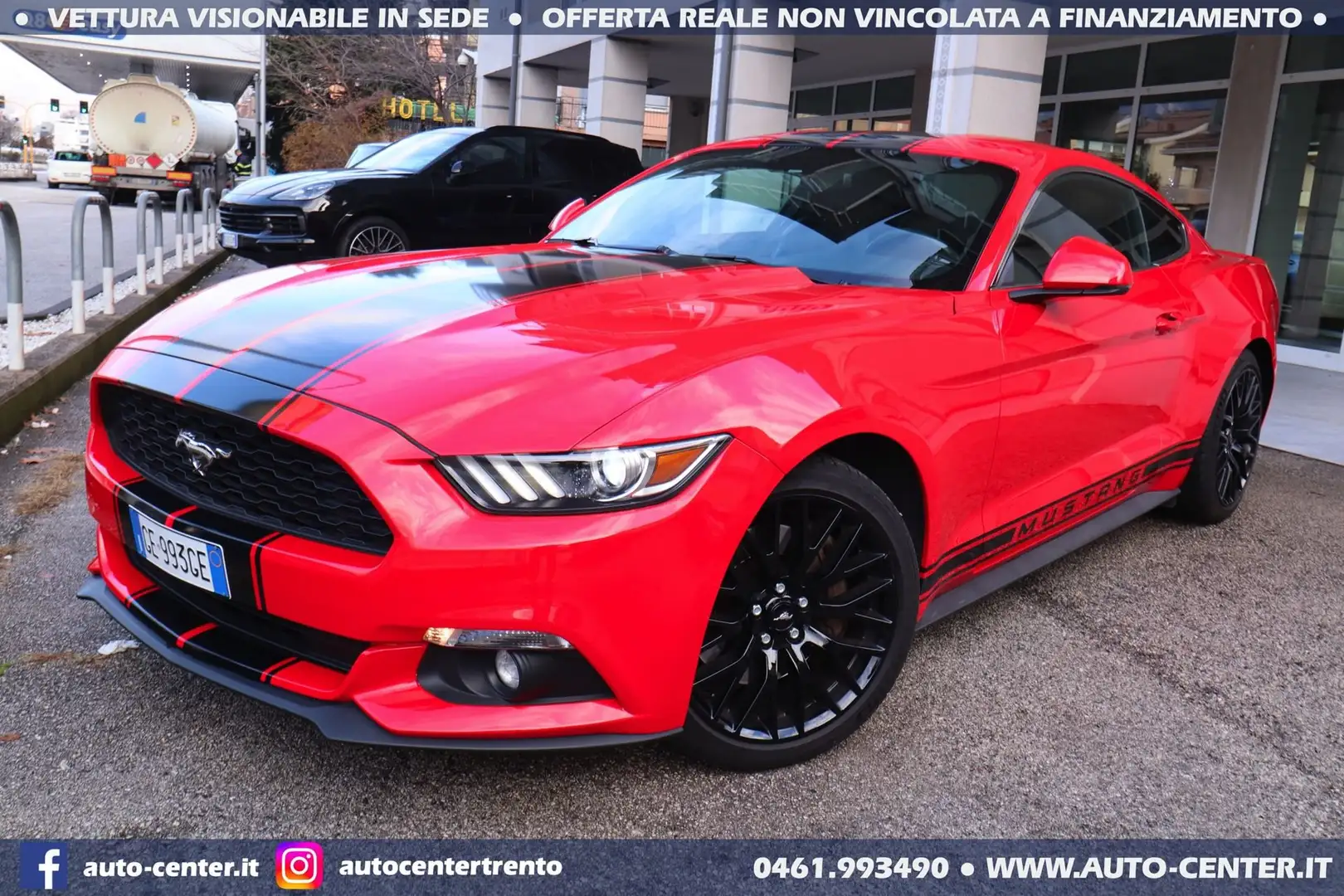 Ford Mustang 2.3 EcoBoost MANUALE *NAZIONALE Rot - 2