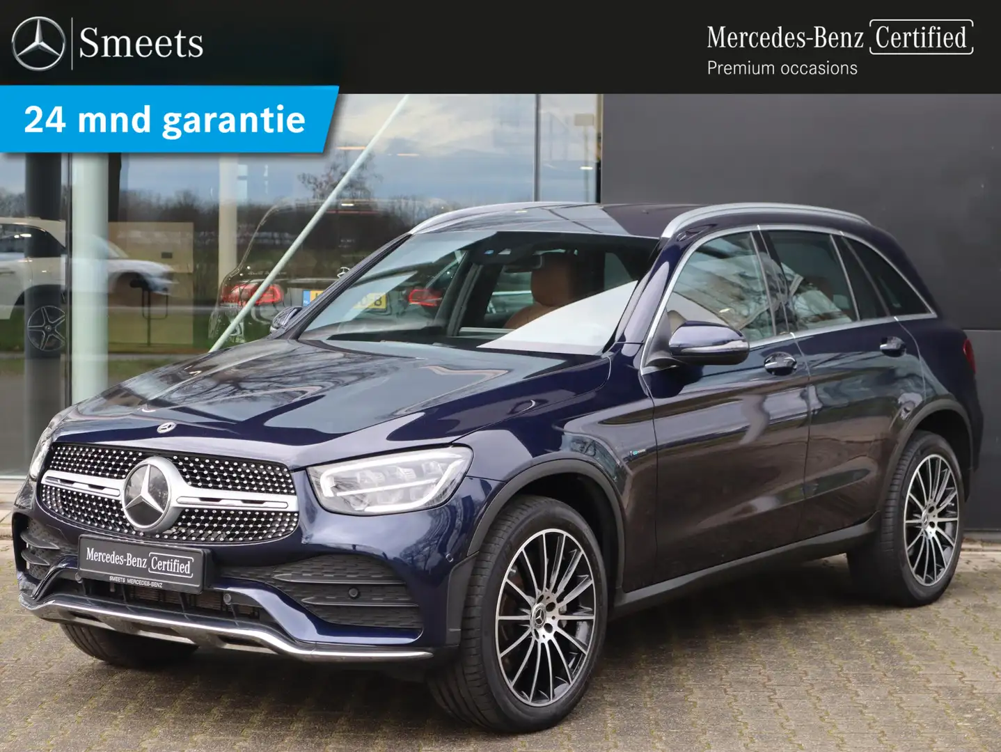 Mercedes-Benz GLC 300 300e 4MATIC Premium | Memory Seats | Navigatie | C Blauw - 1