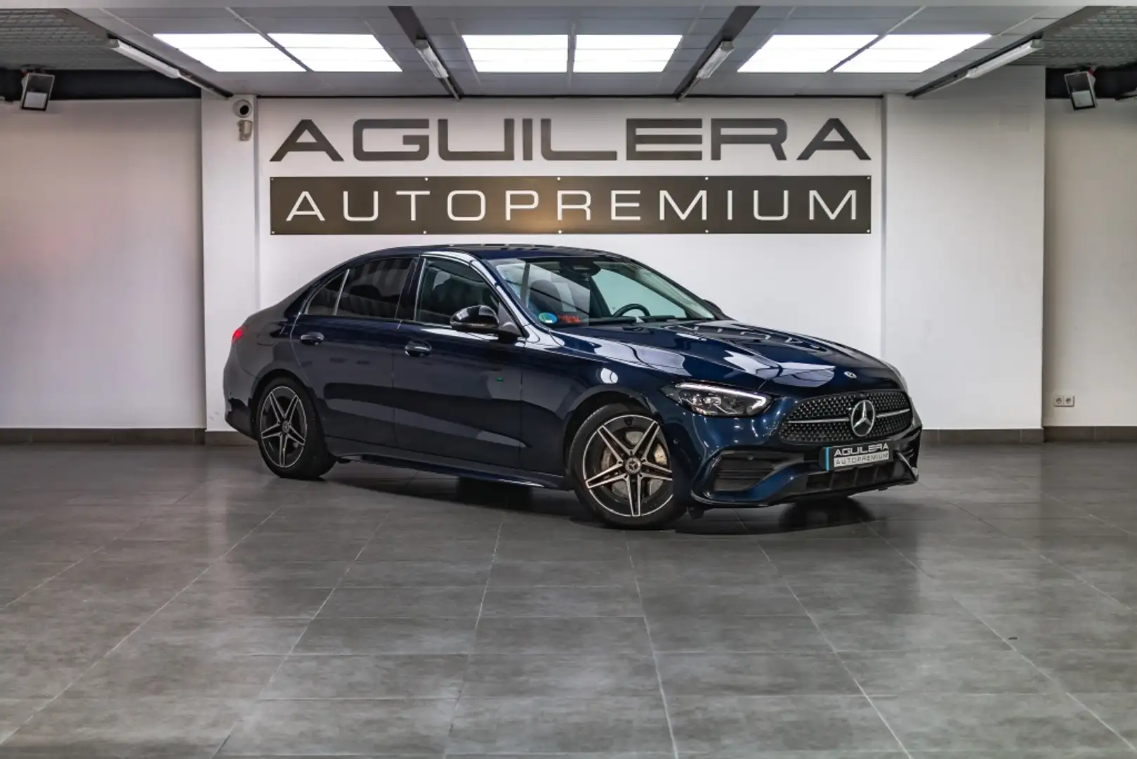 Mercedes-Benz C 220 220d 9G-Tronic Bleu - 1