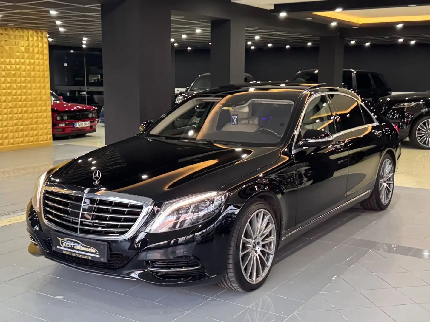 Mercedes-Benz S 350 S350 Lang*BlueTec/4Matic*360KAMERA*AMBIENT*PANO* Noir - 2