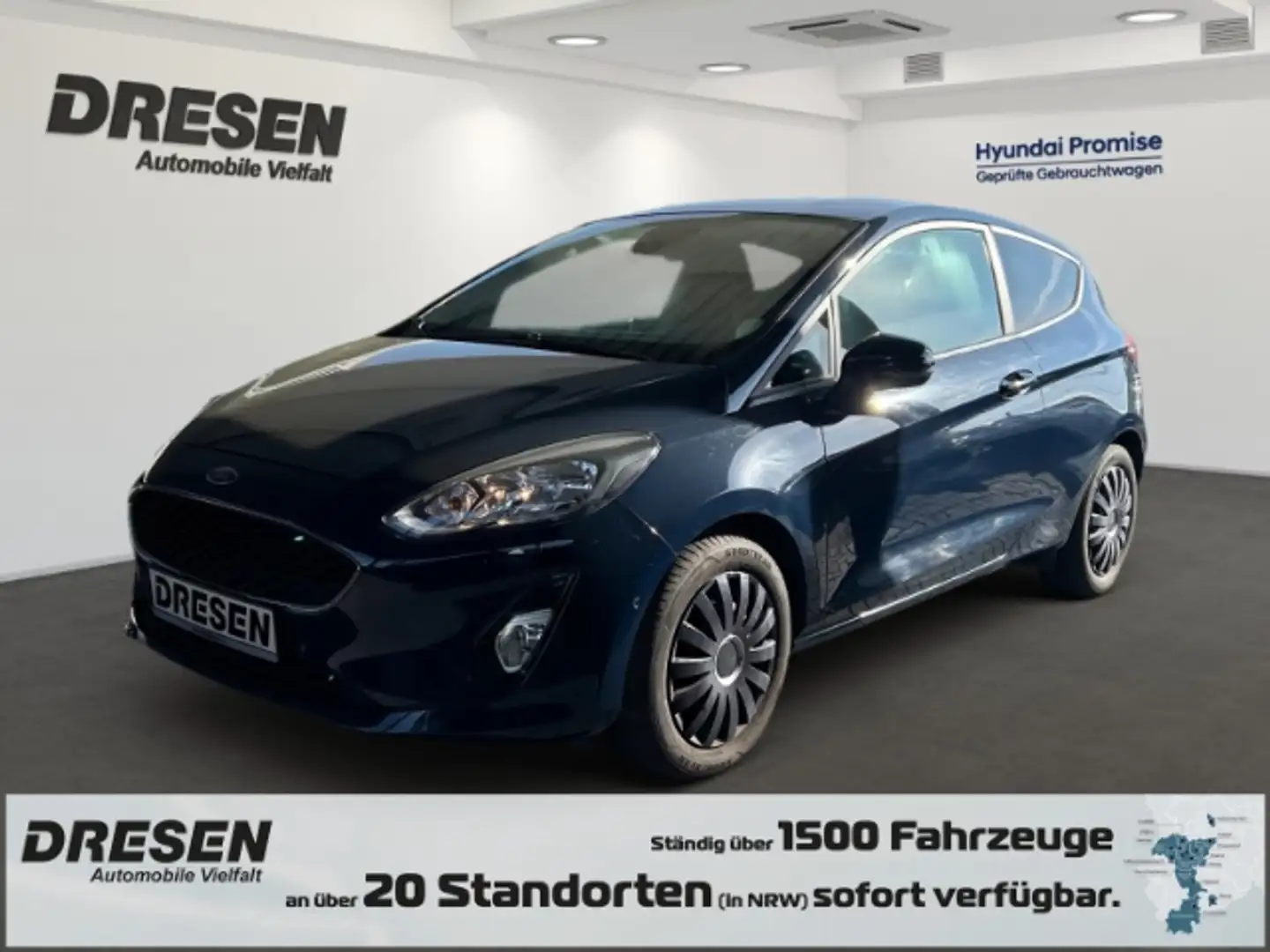 Ford Fiesta Cool & Connect Automatik Klima Allwetter Rückfahrk Blau - 1