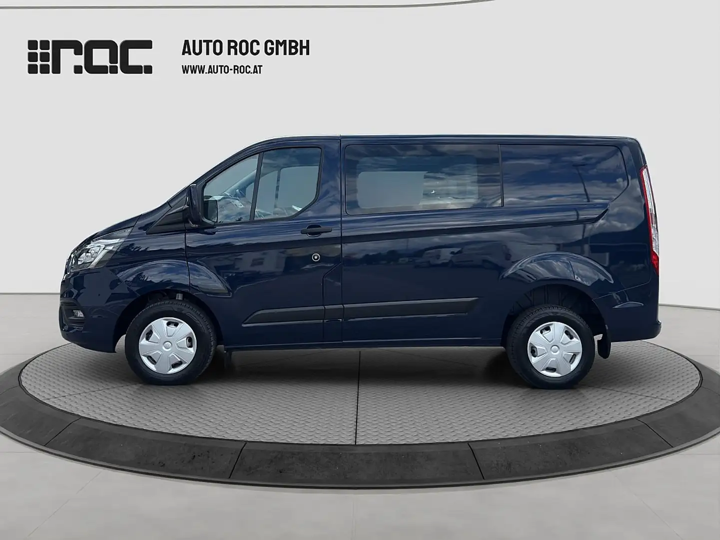 Ford Transit Custom Kasten DK 2,0 TDCi L1H1 300 Trend 6-Sitzer/Heck... Blauw - 2