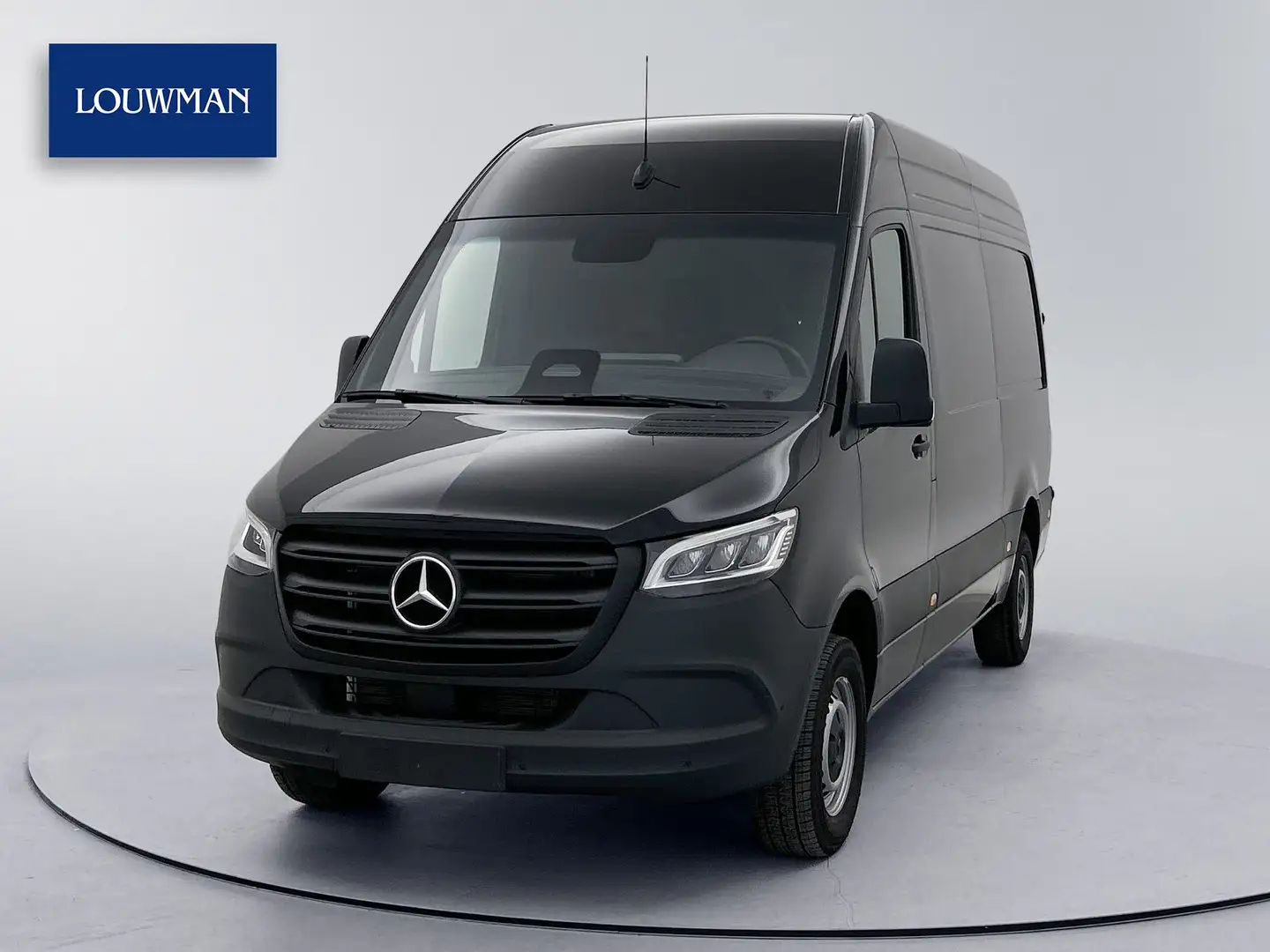 Mercedes-Benz Sprinter 317 1.9 CDI L2H2 Pro 3.5t trekhaak Navigatie Betim Zwart - 2