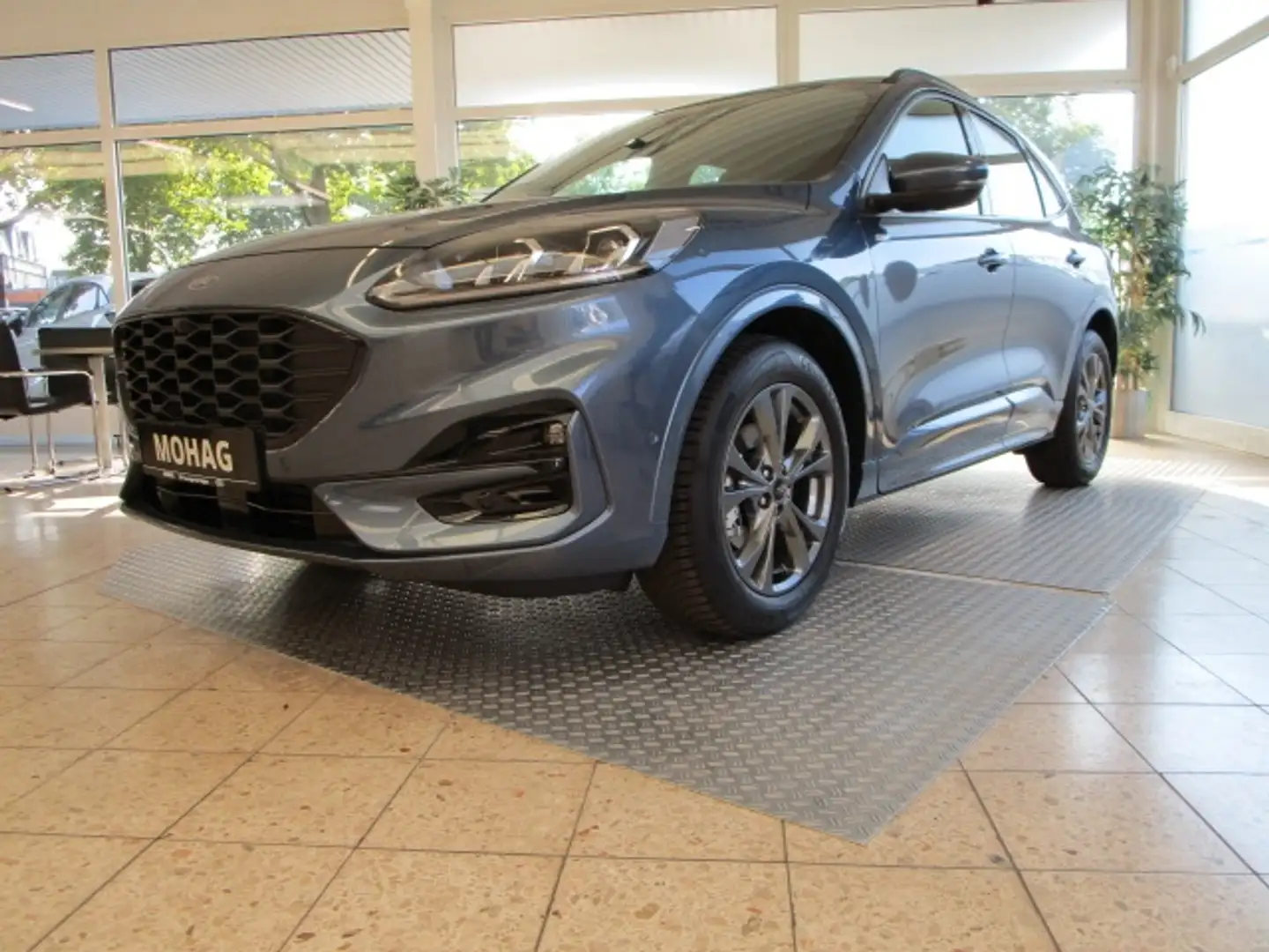 Ford Kuga 1.5l EcoBoost ST-Line *PDCv+h-NAVI-Sitzh.* -EU6d- Blau - 1