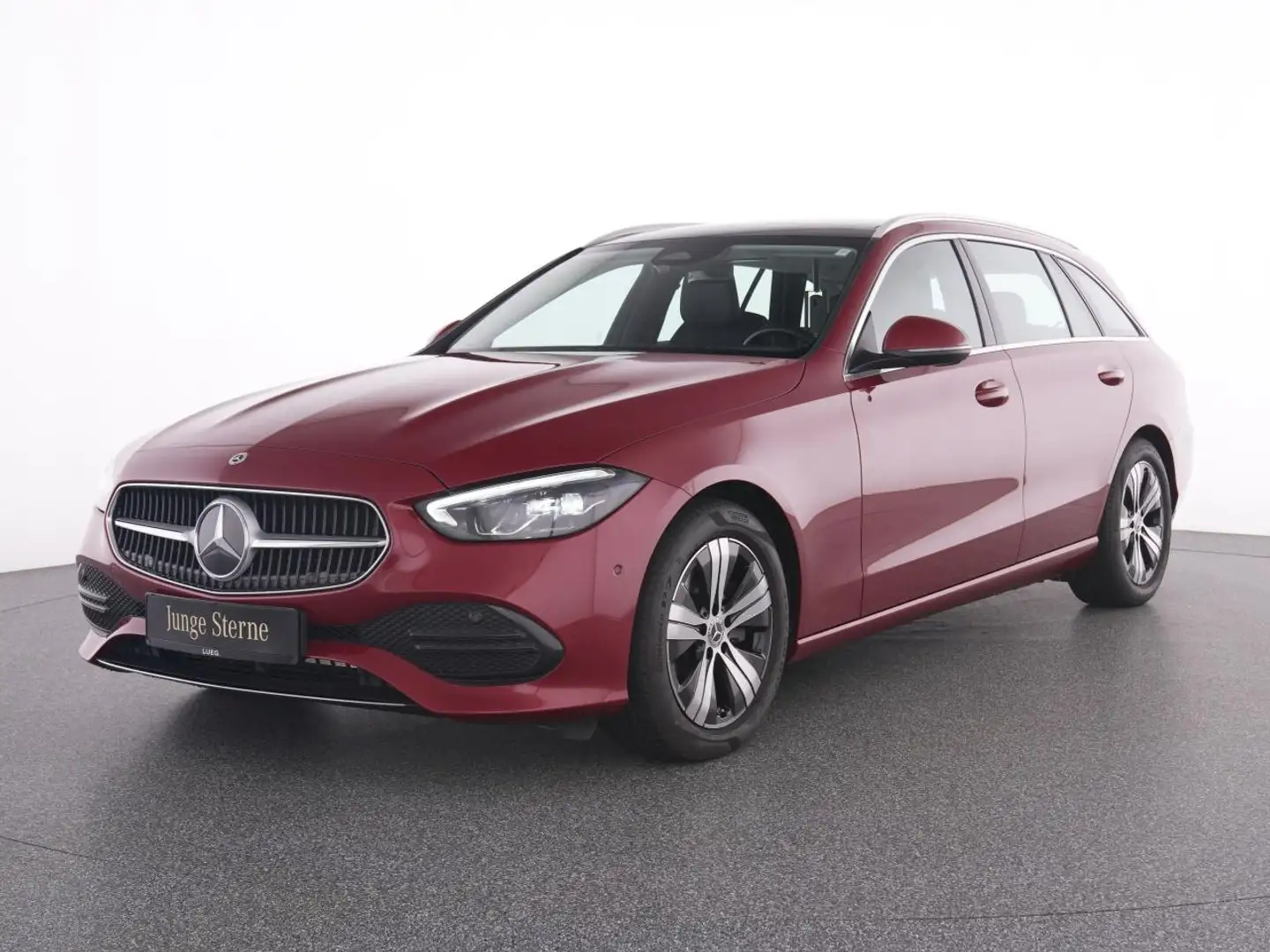 Mercedes-Benz C 220 d T Avantgarde+Pano+AHK+LED+RFK+PTS+EHeck+ Czerwony - 2