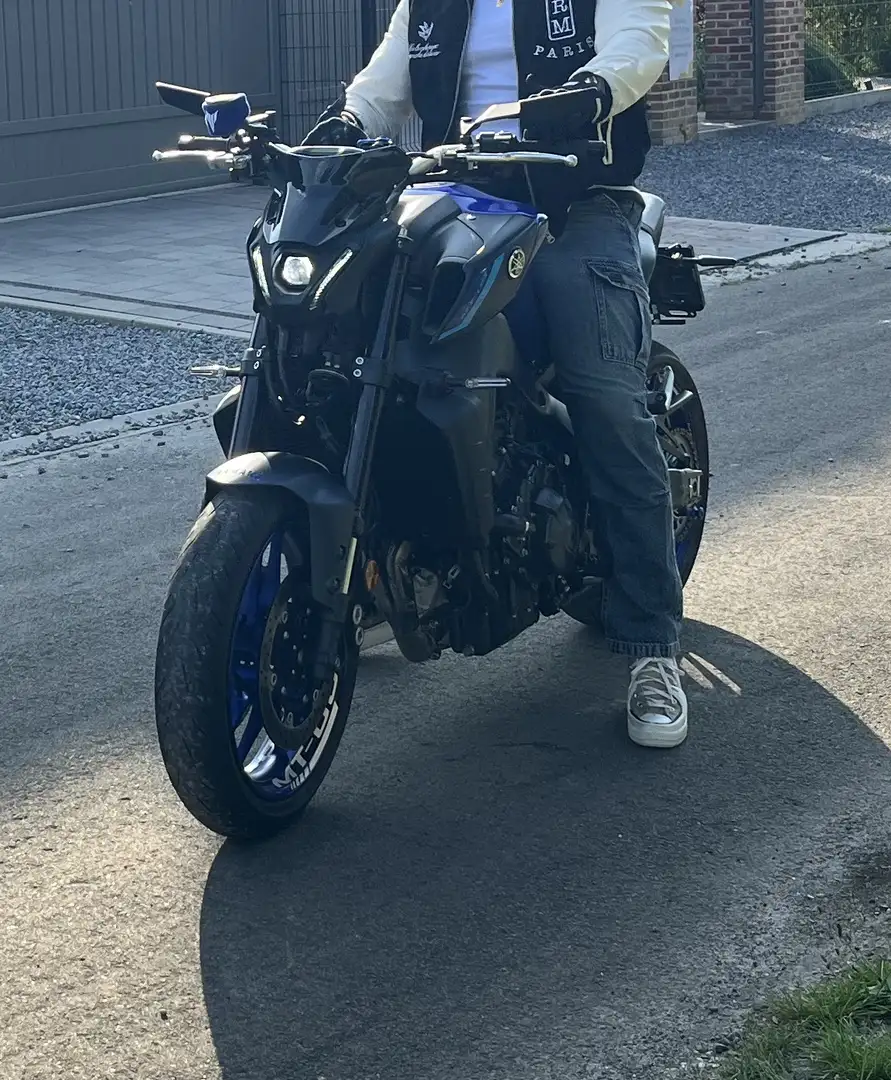 Yamaha MT-09 MT- 09 Bleu - 1
