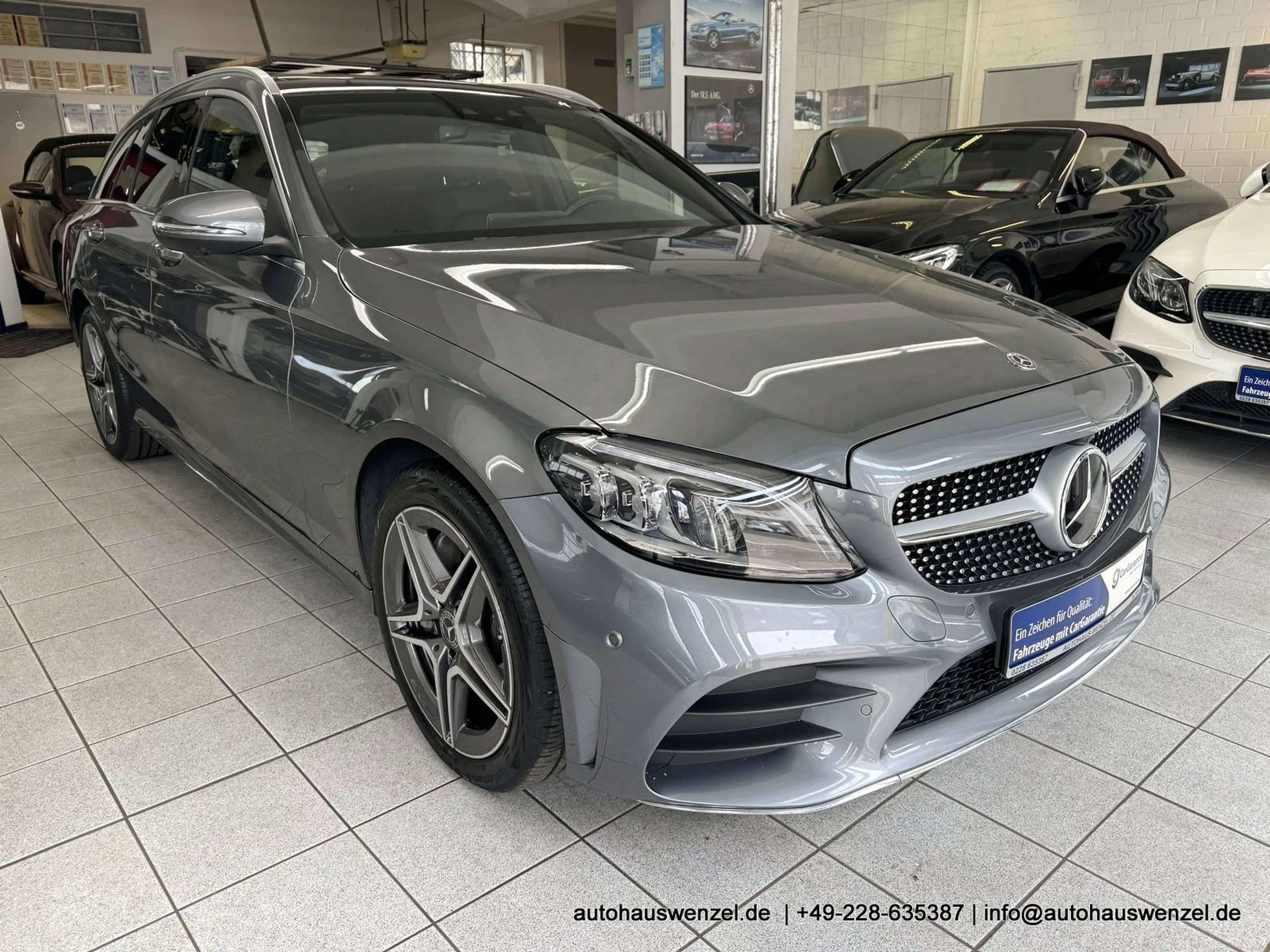 Mercedes-Benz C 400 T 4Matic AMG - LEDER DISTRONIC PANORAMA HEAD-UP BURMESTER CARPLAY 360°-KAMERA — photo 5