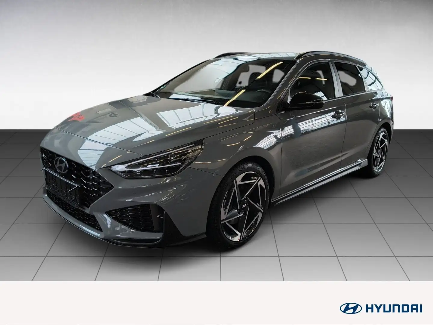 Hyundai i30 cw 1.5 N Line 48V DCT Sitz-Paket Grijs - 2