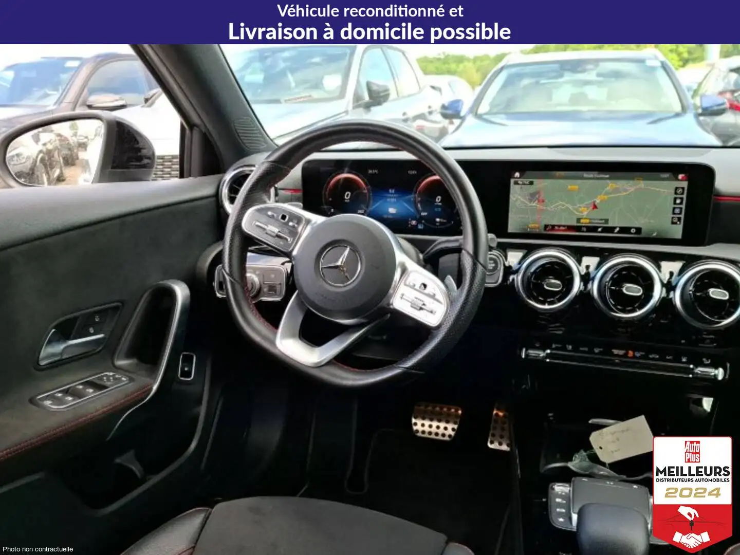Mercedes-Benz A 250 250e 8G-DCT AMG Line Blanc - 2