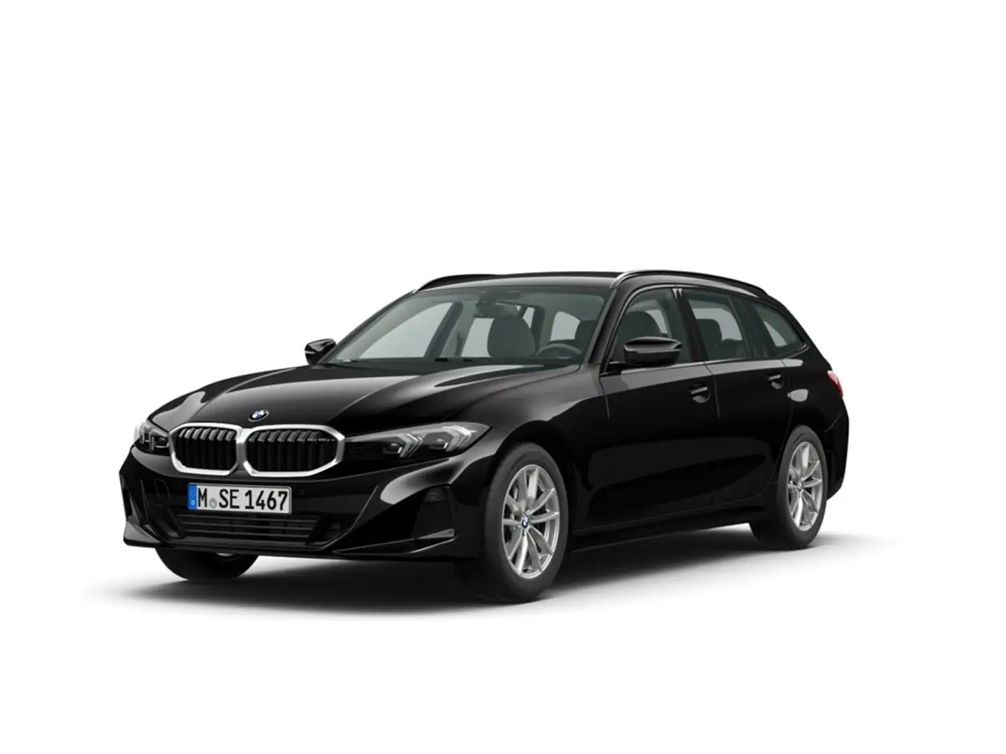 BMW 318 d Touring Park-Assistent Hochglanz Shadow-Line Schwarz - 1