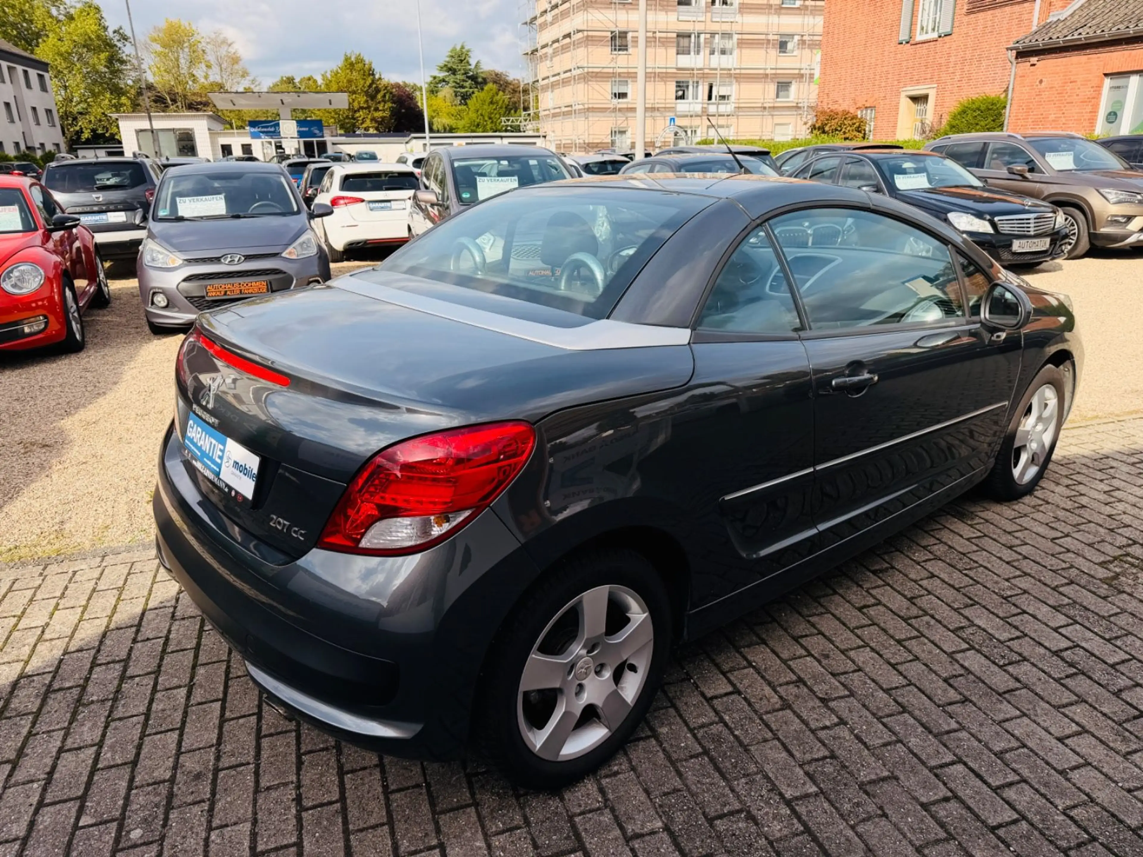 Peugeot 207 CC Cabrio-echte KM-nachweißbar+Scheckheft — photo 10