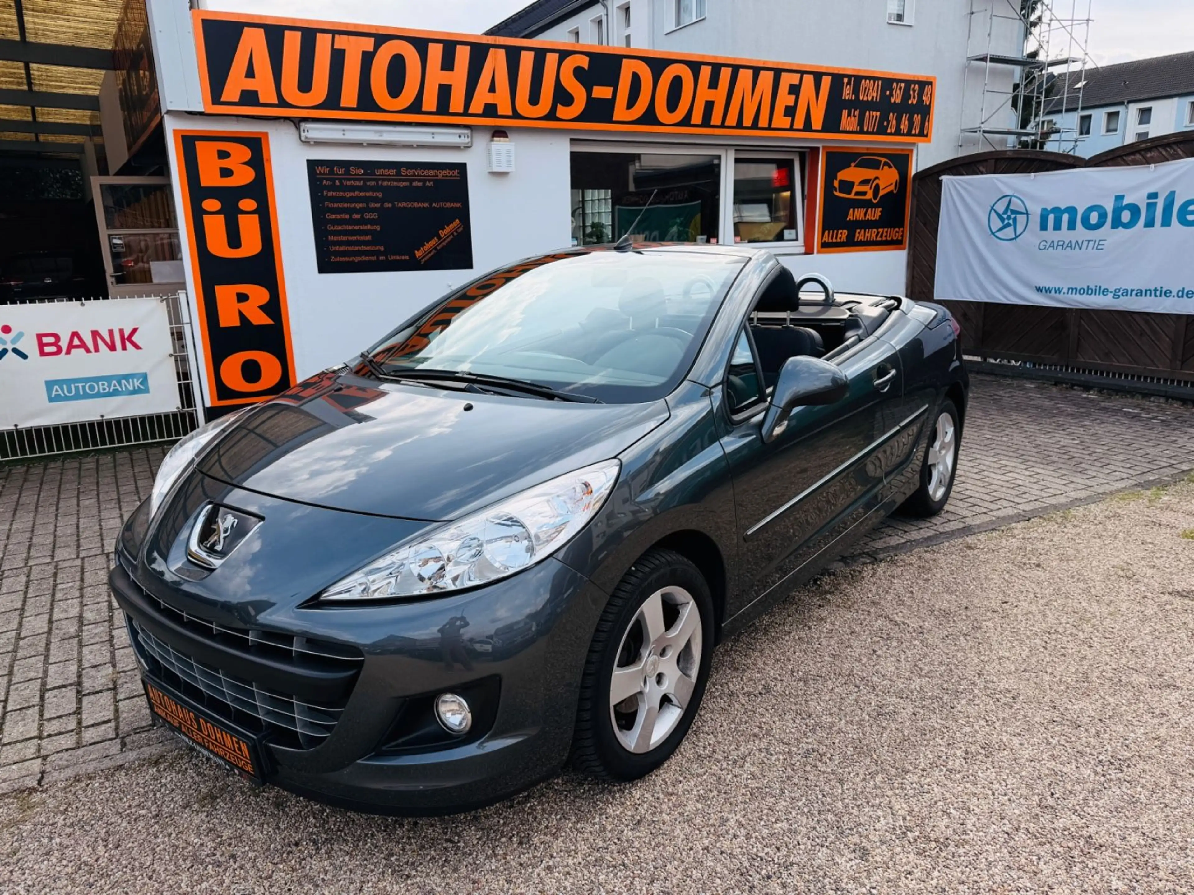 Peugeot 207 CC Cabrio-echte KM-nachweißbar+Scheckheft — photo 7