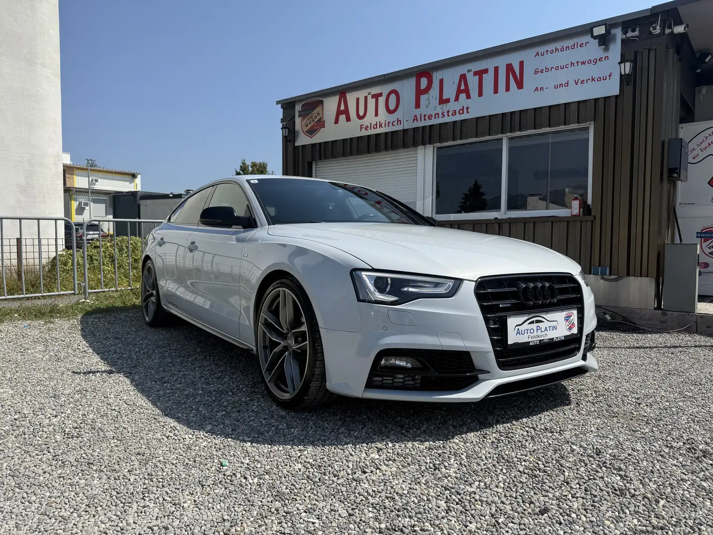 Audi A5 SB 2,0 TDI quattro Sport DPF S-tronic Weiß - 2