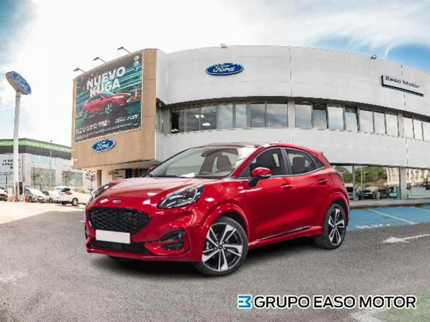 Ford Puma 1.0 EcoBoost MHEV ST-Line X 125 Rouge - 1