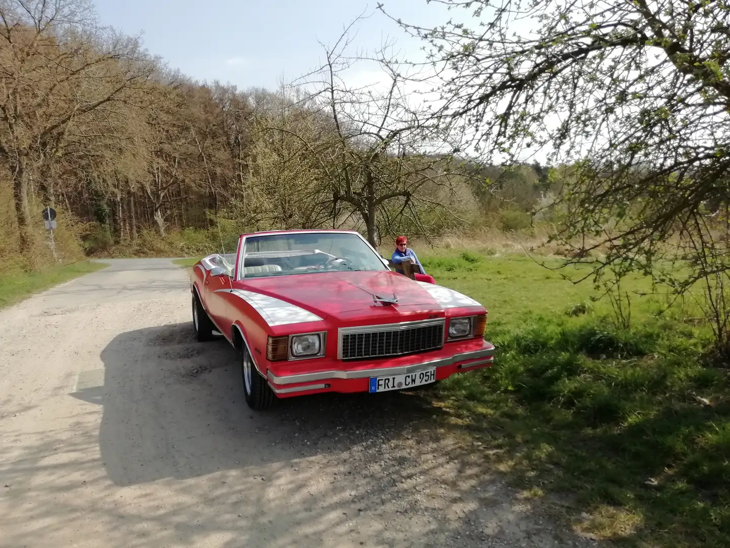 Chevrolet Monte Carlo Cabrio Rosso - 2