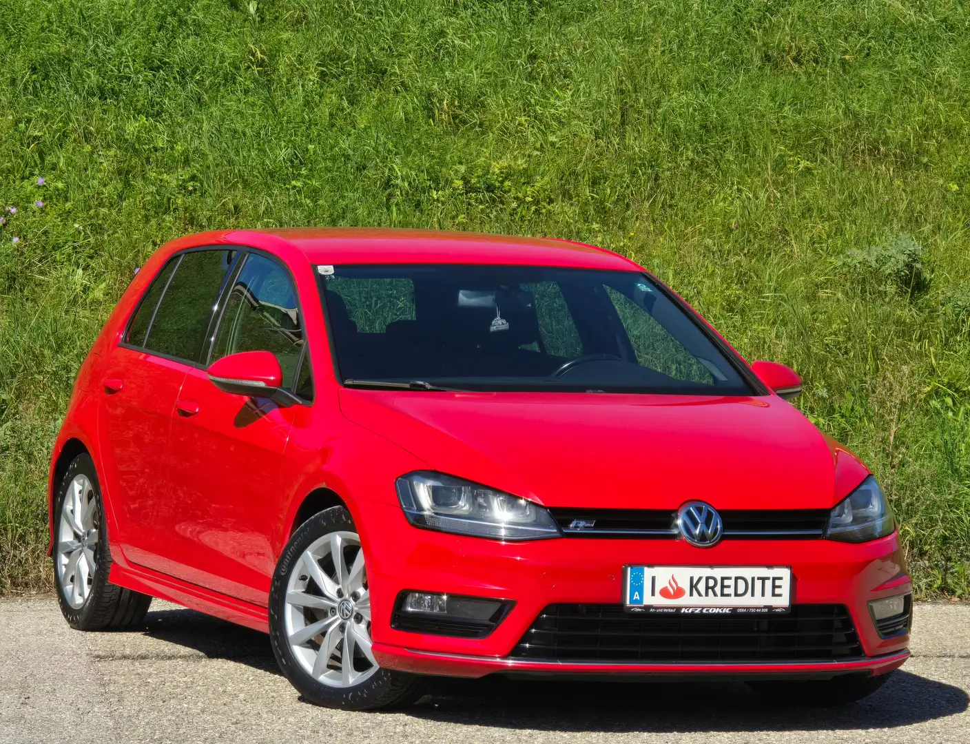 Volkswagen Golf Comfortline BMT 4Motion*Top*Kredit*R-Line*Tempomat Rot - 2