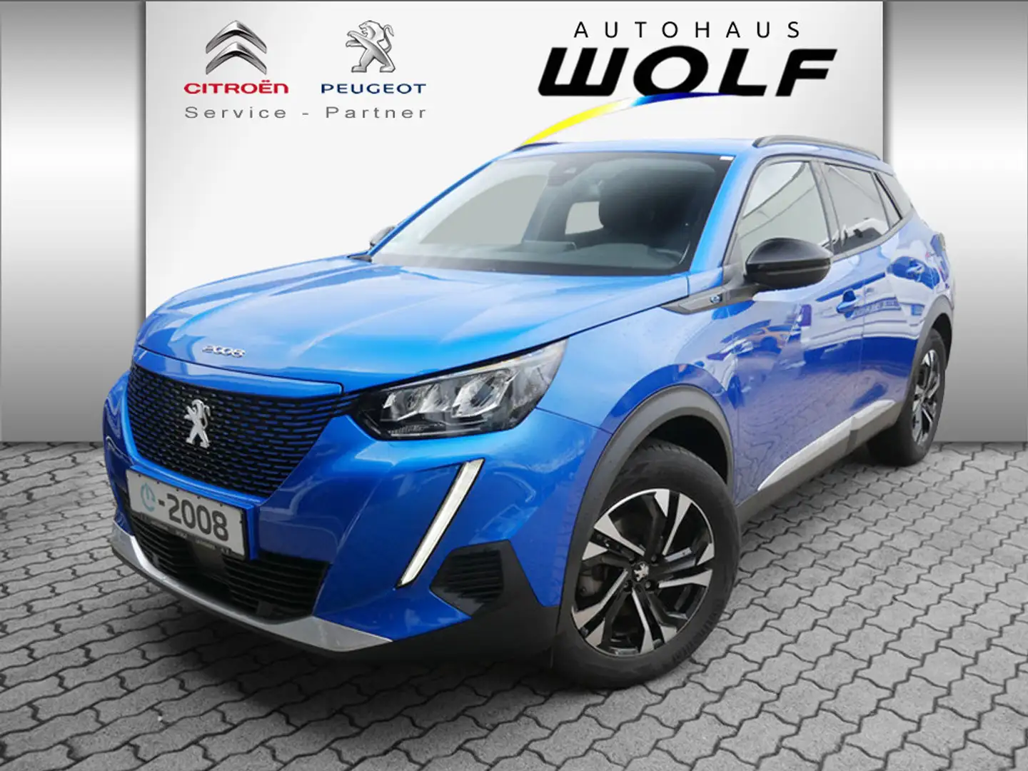 Peugeot e-2008 Allure 136 PDC SHZ KAMERA NAVI LED Blau - 1