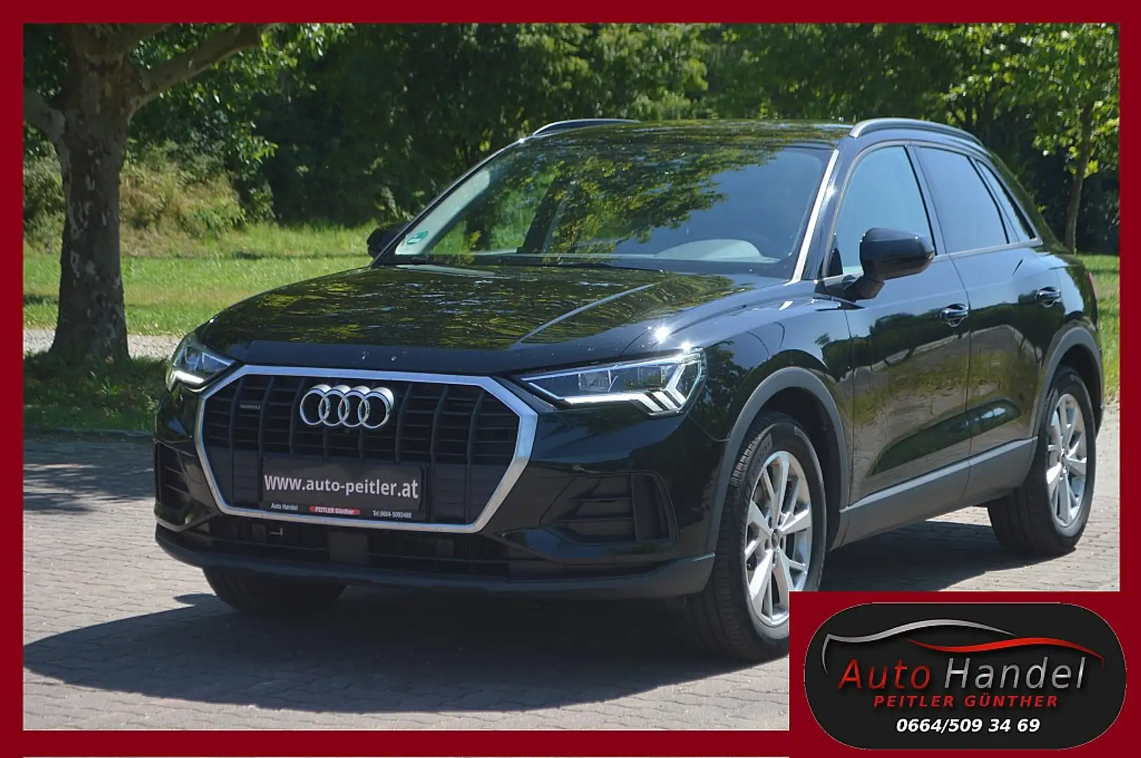 Audi Q3 35 TDI quattro S-tronic+NAVI+SHZ+PDC+ Schwarz - 1
