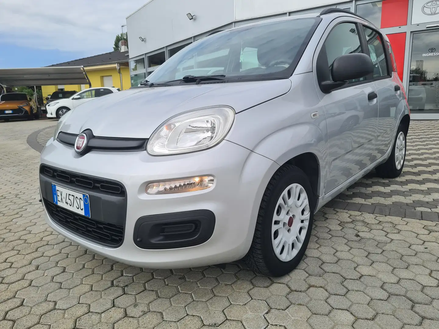 Fiat Panda Panda 1.2 Easy 69cv E6 Plateado - 2
