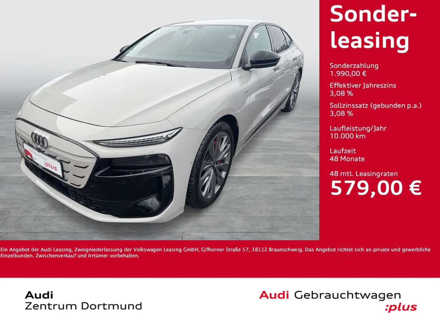 Audi A6 e-tron Sportback performance S LINE AHK LM21 Beige - 1