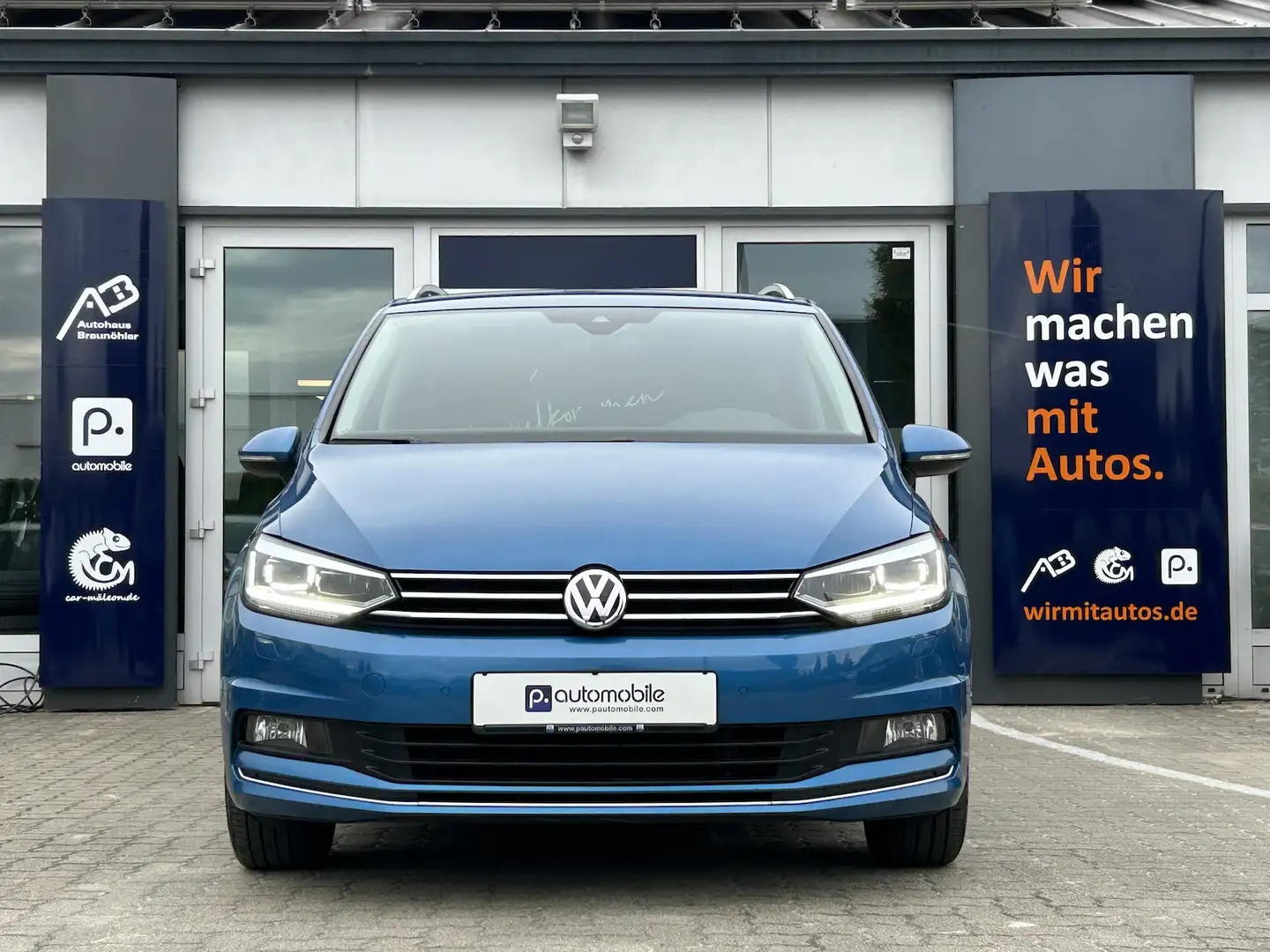 Volkswagen Touran 2.0 TDI DSG Comfortline United*LED*NAVI* Blauw - 1
