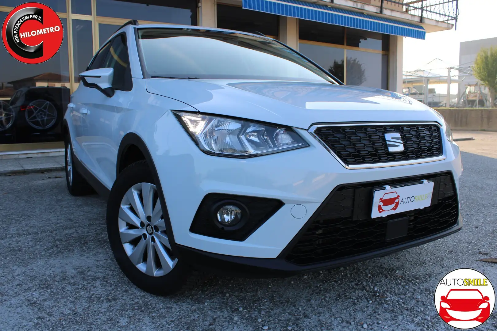 SEAT Arona Arona 1.0 tgi METANO 90cv X NEOPATENTATI Bianco - 1