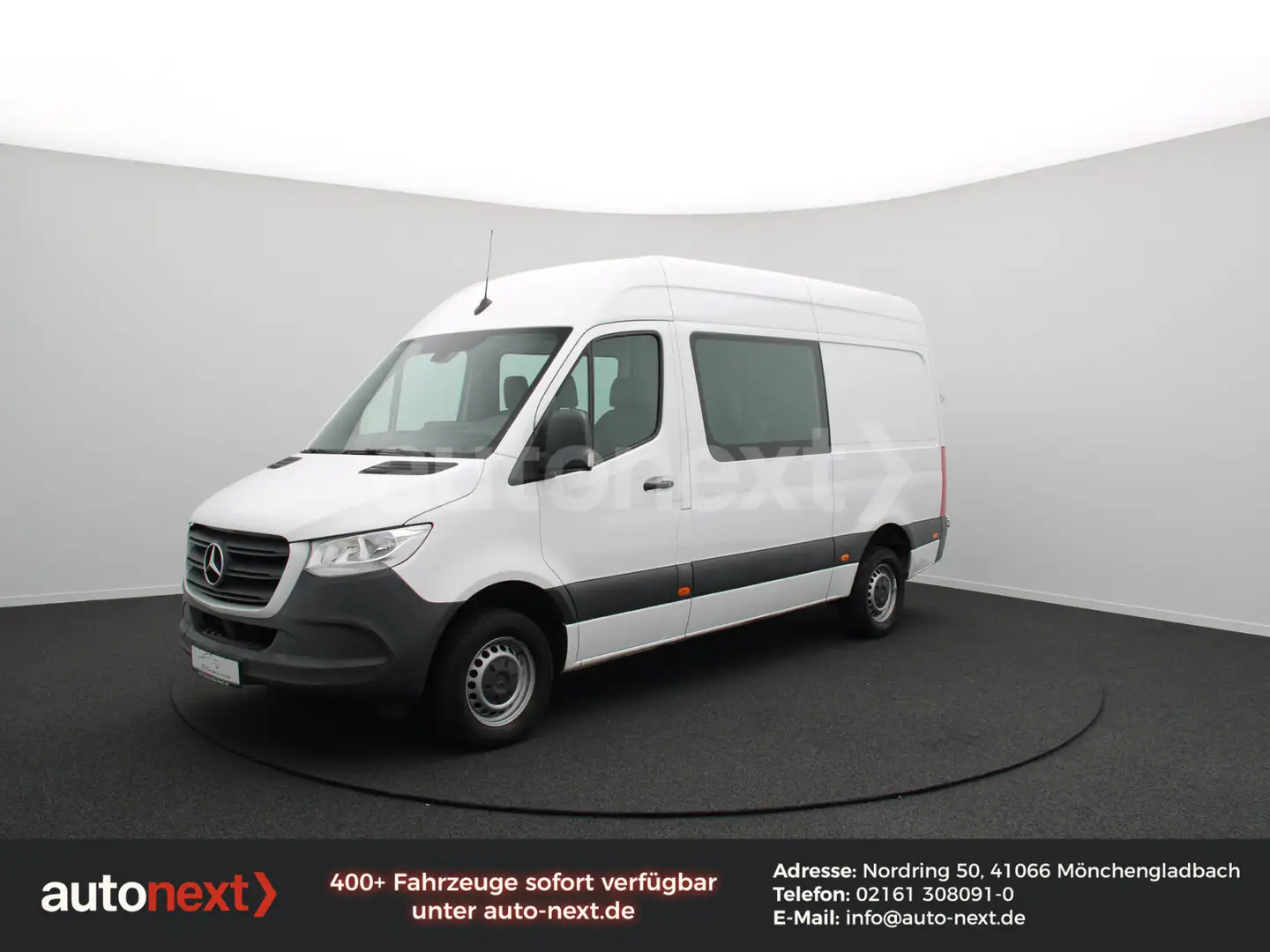 Mercedes-Benz Sprinter 314 Mixto *5-SITZE+NAVI+AHK 2,8t* (2411) Weiß - 1