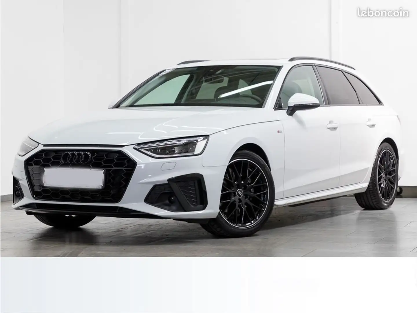 Audi A4 35 TFSI S LINE A DOMICILE GRATUITE Blanc - 1