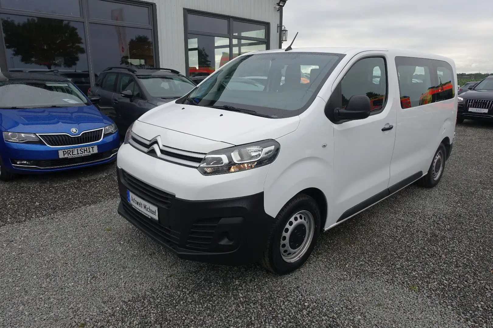 Citroen Jumpy 1.6 Blue-HDI KLIMA 9Sitzer Insp+Zahnr.NEU Weiß - 2