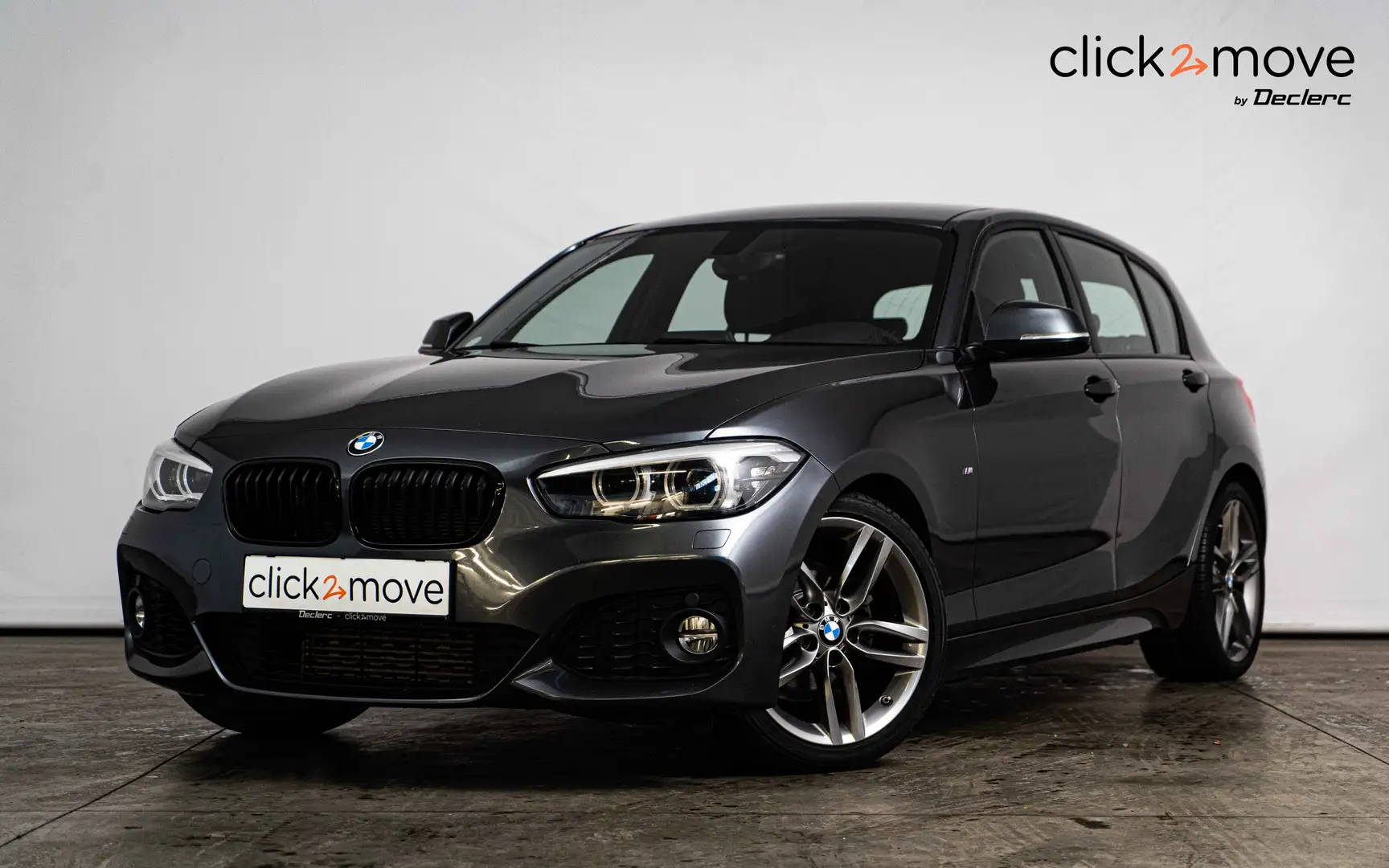 BMW 118 118i 136ch M Sport Ultimate 5p Euro6d-T Gris - 1