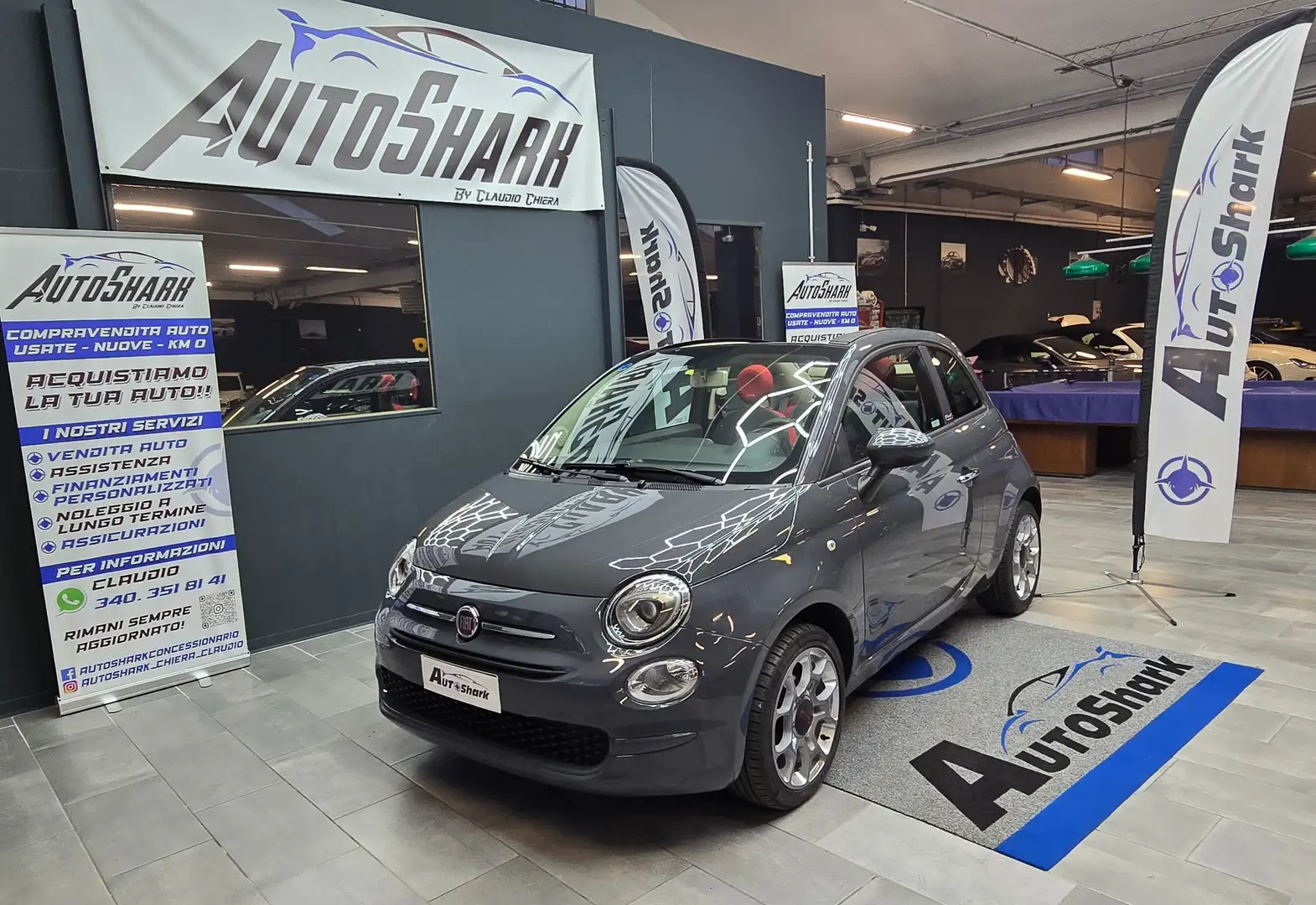 Fiat 500C 500C 1.3 mjt S 95cv SPORT Grau - 2