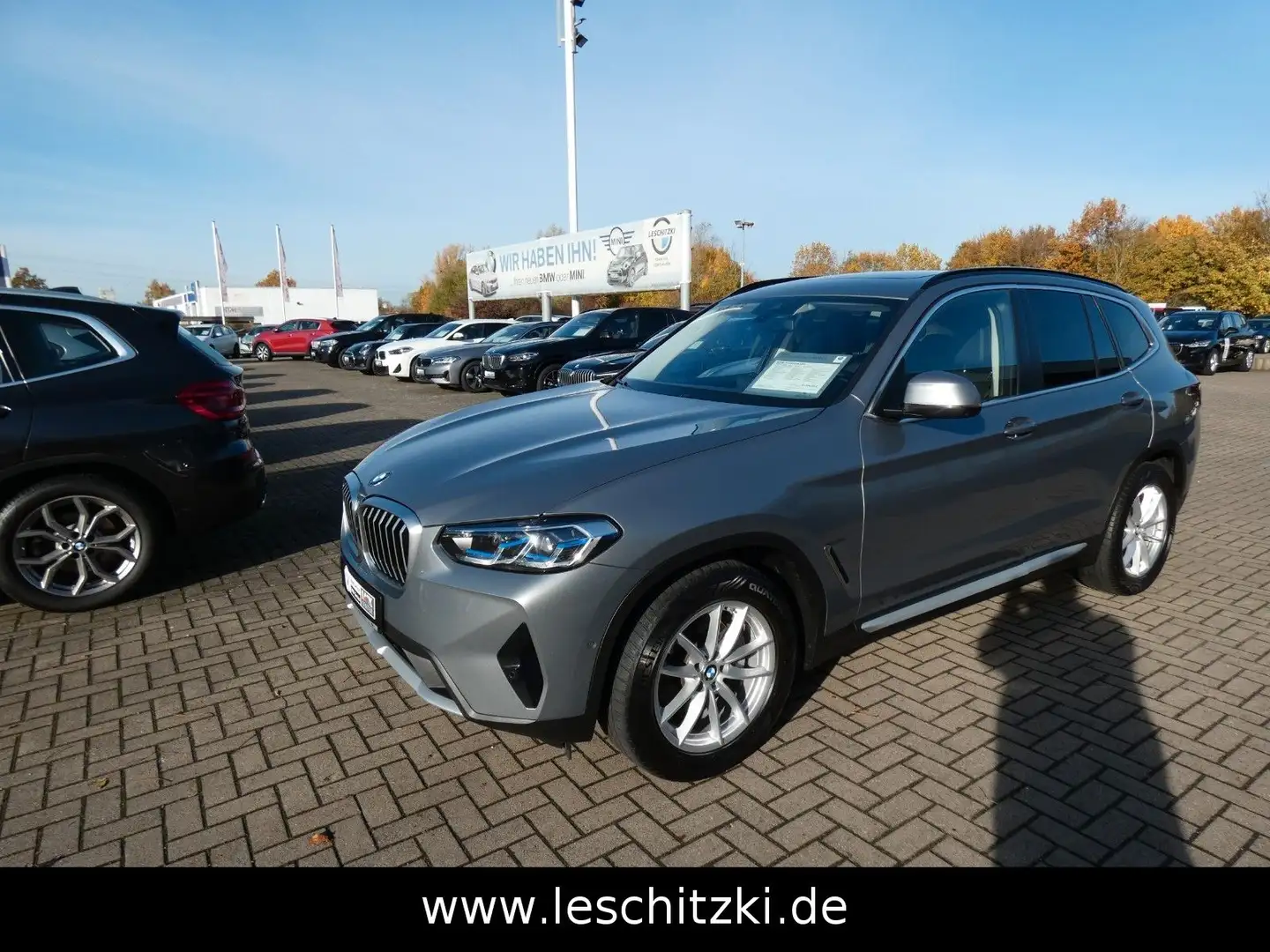 BMW X3 xDrive 20 d Automatik/HiFi/Panorama Dach Gris - 1