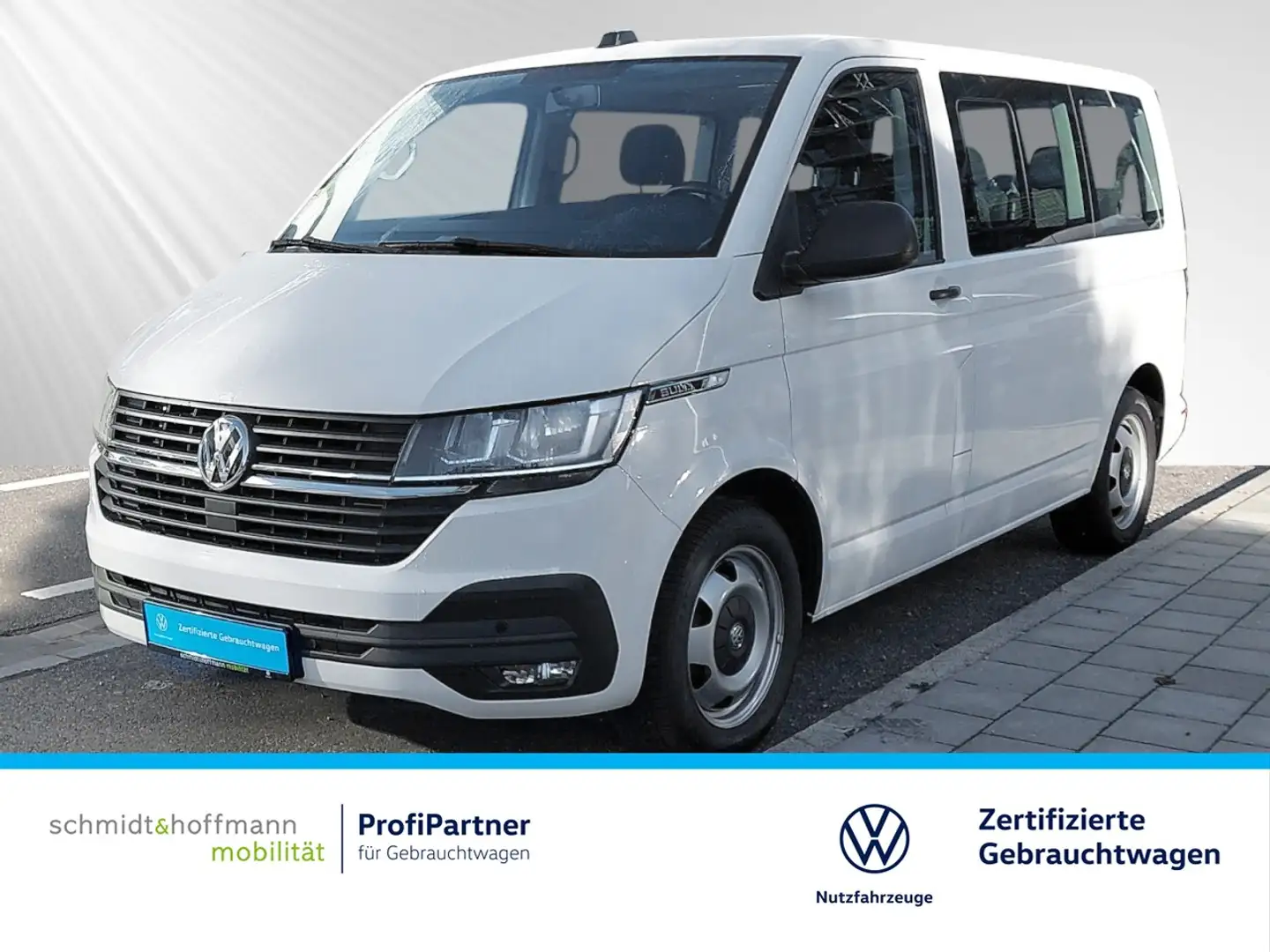 Volkswagen T6.1 Transporter Multivan Comfortline 2.0 TDI Klima Einparkhilfe Weiß - 1