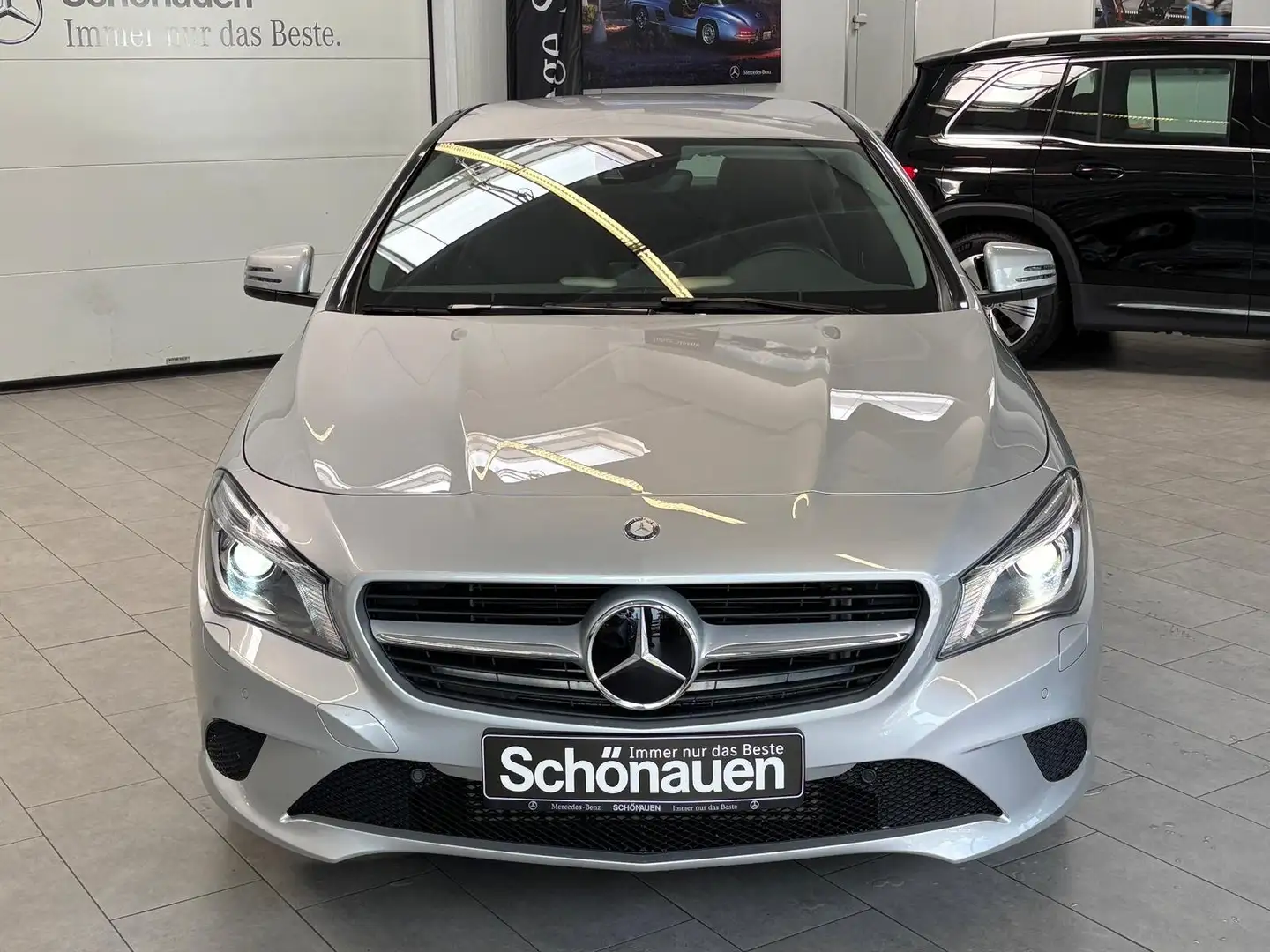 Mercedes-Benz CLA 200 Coupé DISTR+KAMERA+TOTW+NAVI+EDW+THERMO Silber - 2