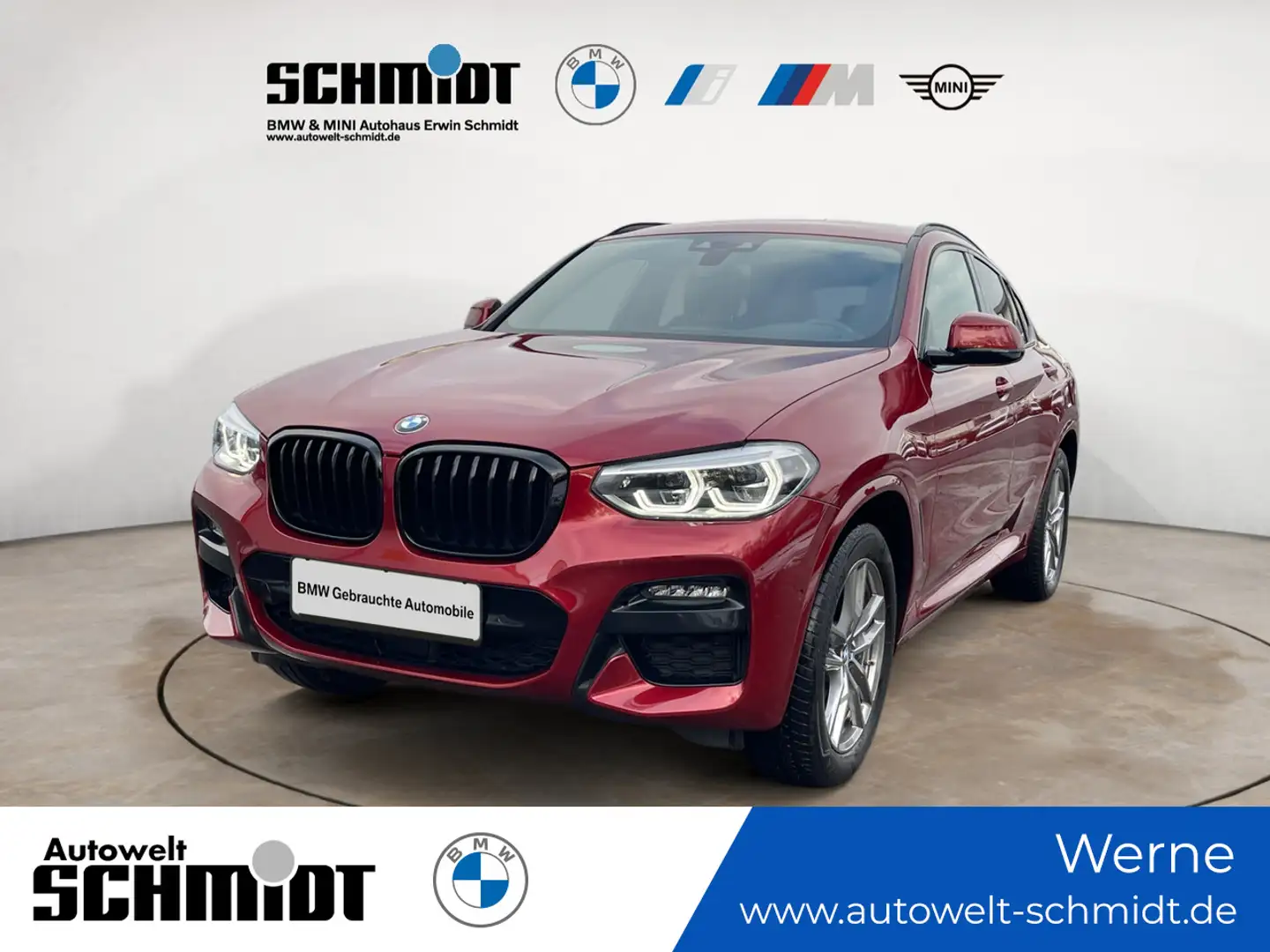 BMW X4 xDrive30d M Sport + 2Jahre-BPS.-GARANTIE Rot - 1