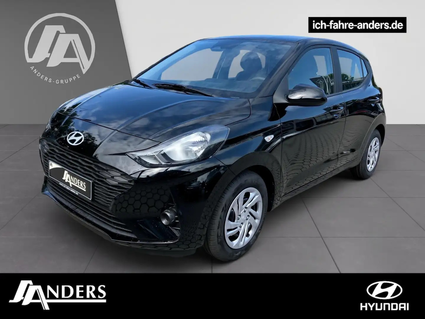 Hyundai i10 MY25 1.0 Benzin Select +Navi+PDC+SpurH+DynLi Noir - 1