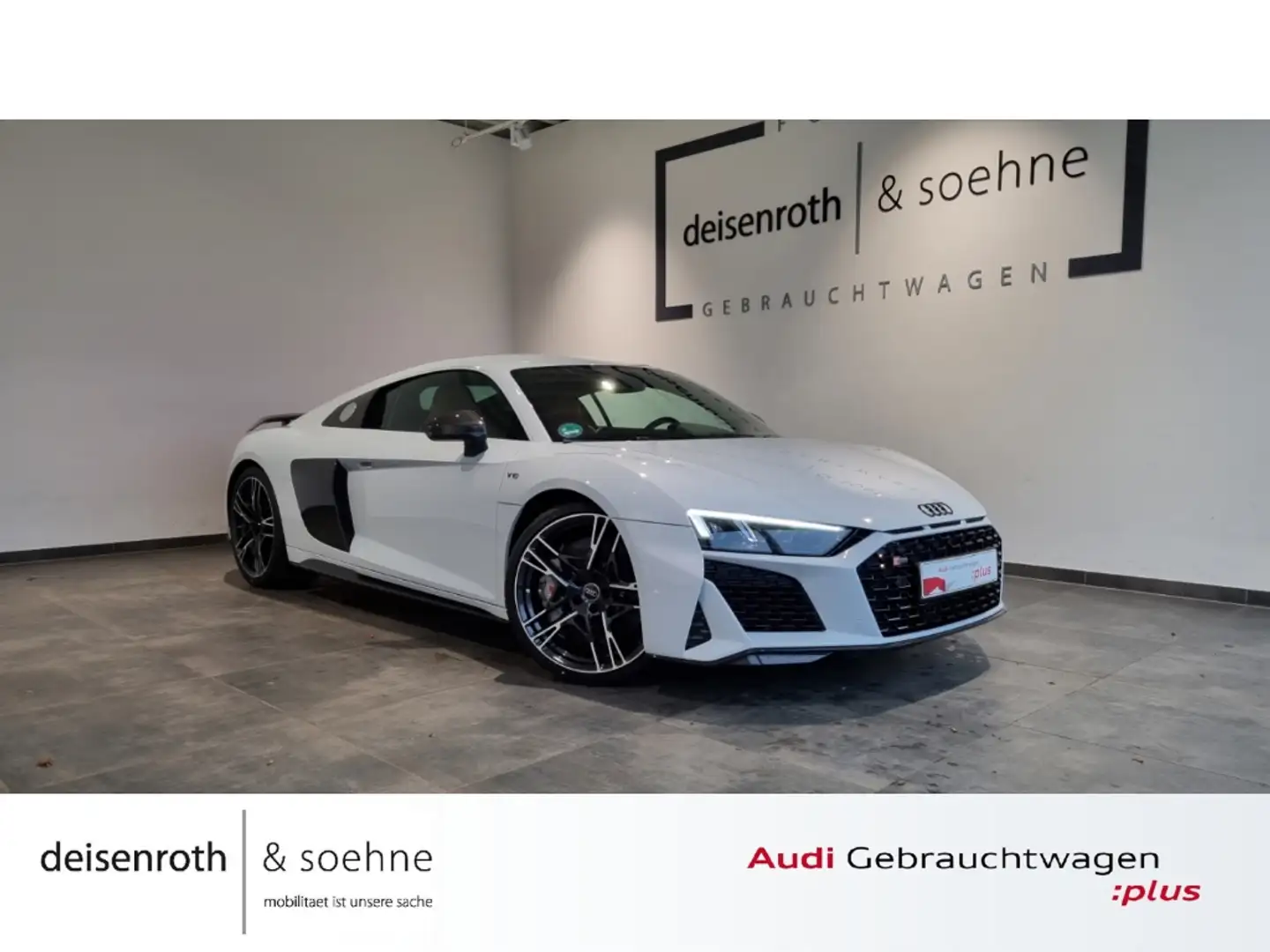 Audi R8 Coupe performance V10 MagRide/B&O/Kam/ASI/20''/con Weiß - 1
