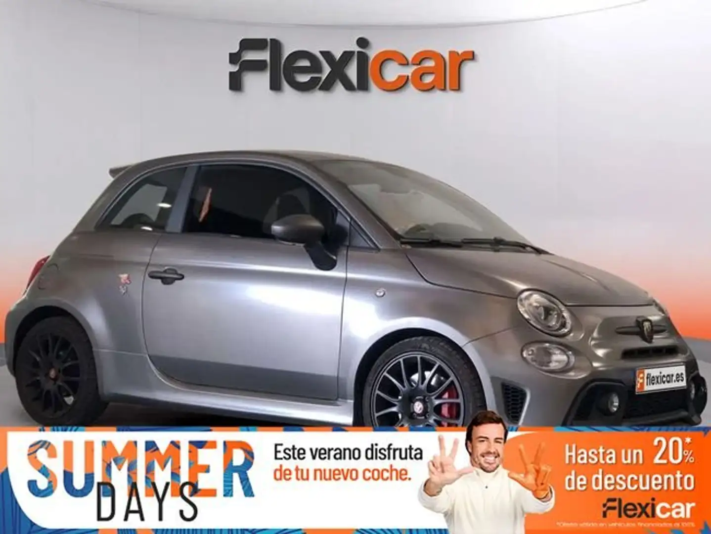 Abarth 500 595 Competizione 1.4 16v T-Jet 132kW E6 Šedá - 1