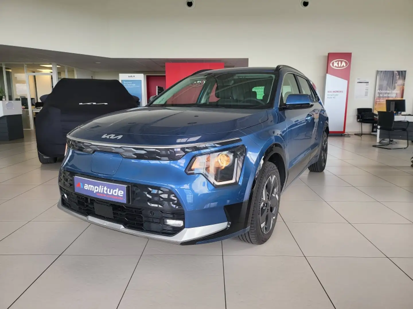 Kia Niro EV 204ch Active Bleu - 1