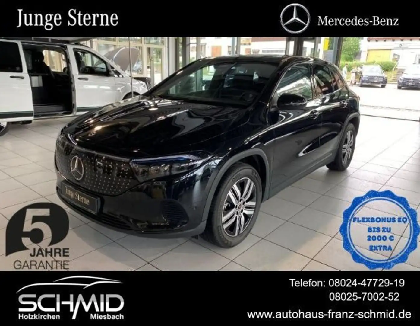 Mercedes-Benz EQA 350 4MATIC Electric Art Adv Plus Memorysitze Schwarz - 1