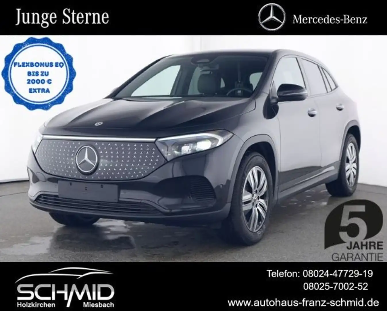 Mercedes-Benz EQA 350 4MATIC Electric Art Adv Plus Memorysitze Zwart - 1