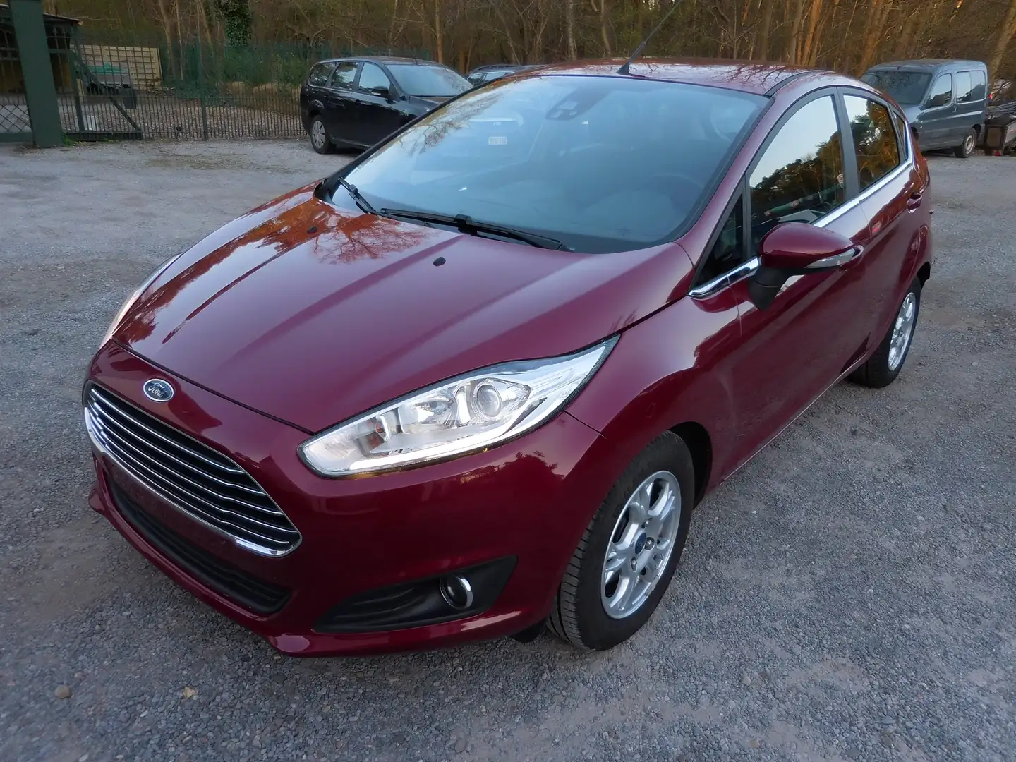 Ford Fiesta Fiesta 1.6 TDCi Titanium Rouge - 1